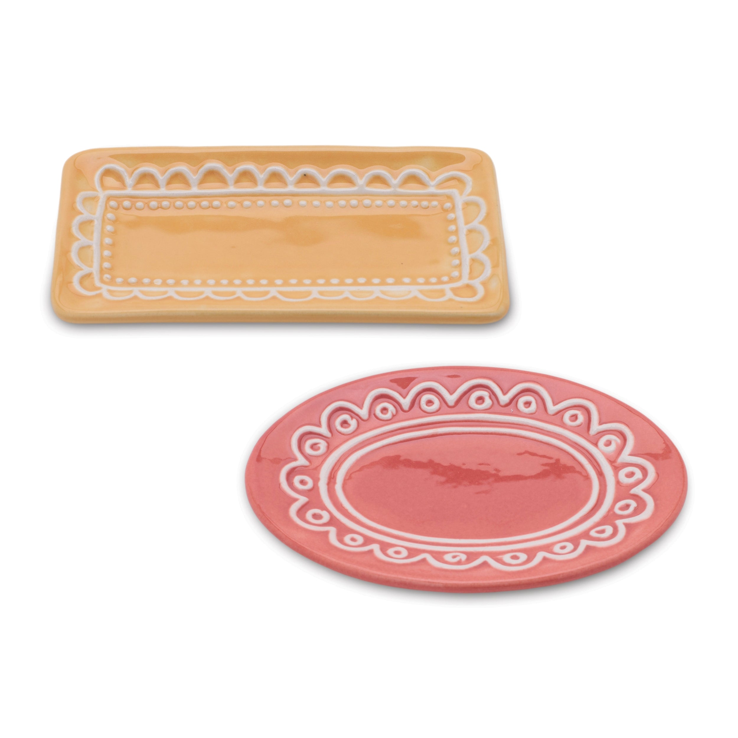 Ceramic Trinket Dish, Set of 12
