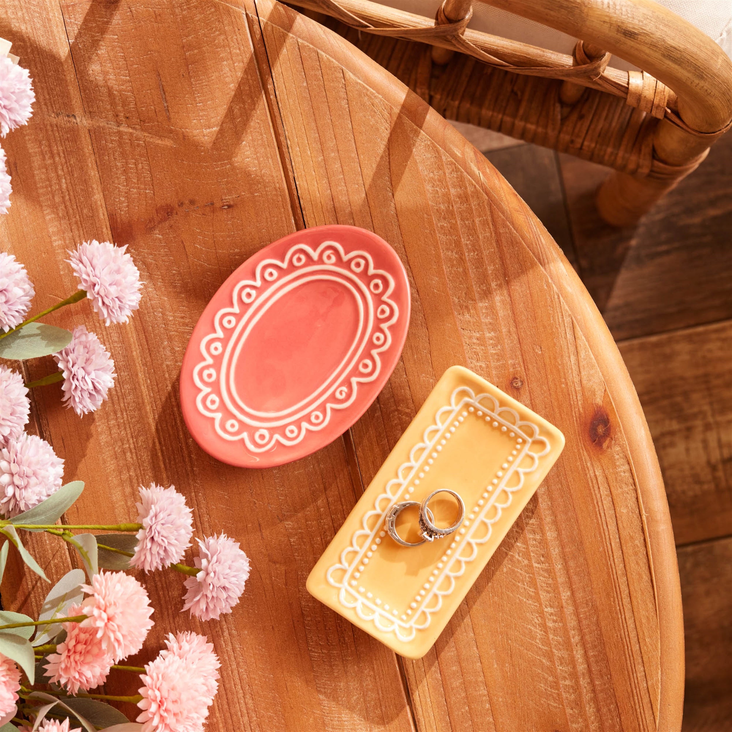 Ceramic Trinket Dish, Set of 12