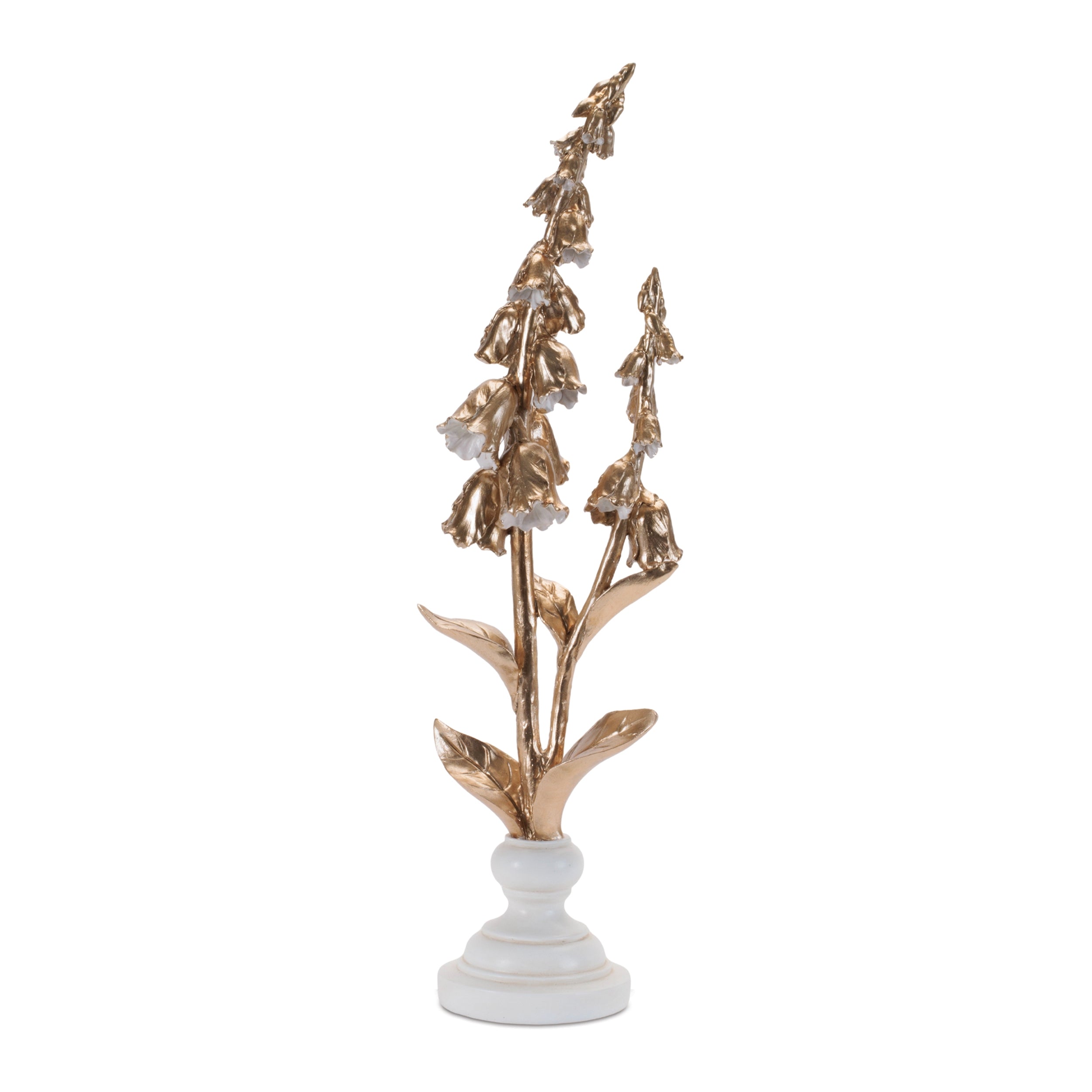 Ceramic Floral Stem Sculpture, Set of 3