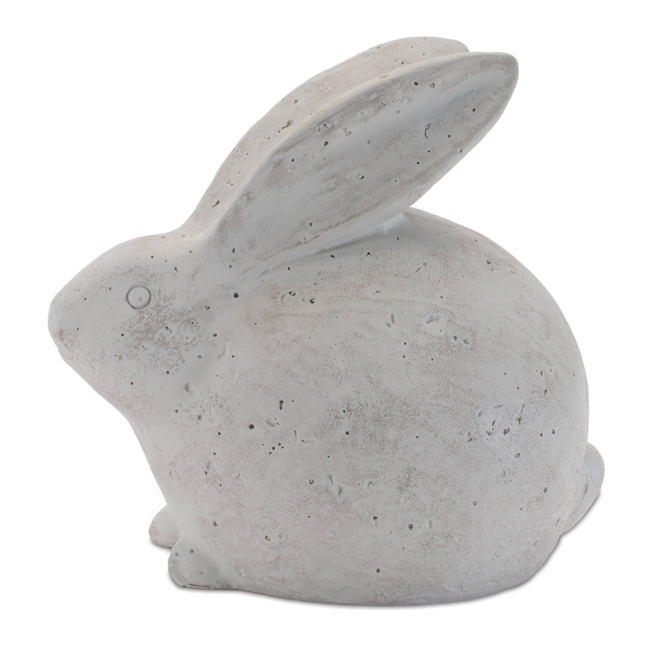 Distressed Bunny Figurine, Set of 2