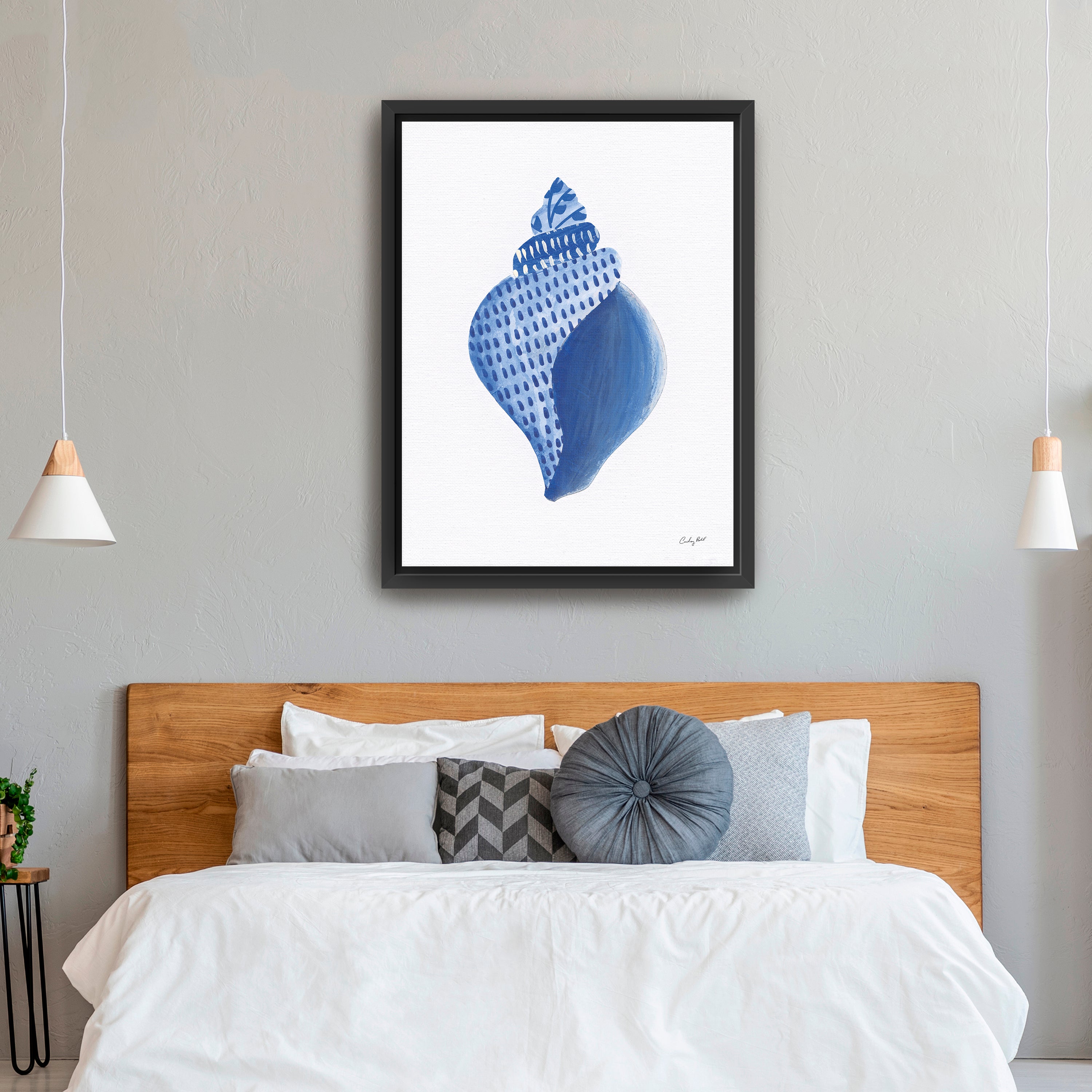 Chinoiserie Shells I Canvas Giclee