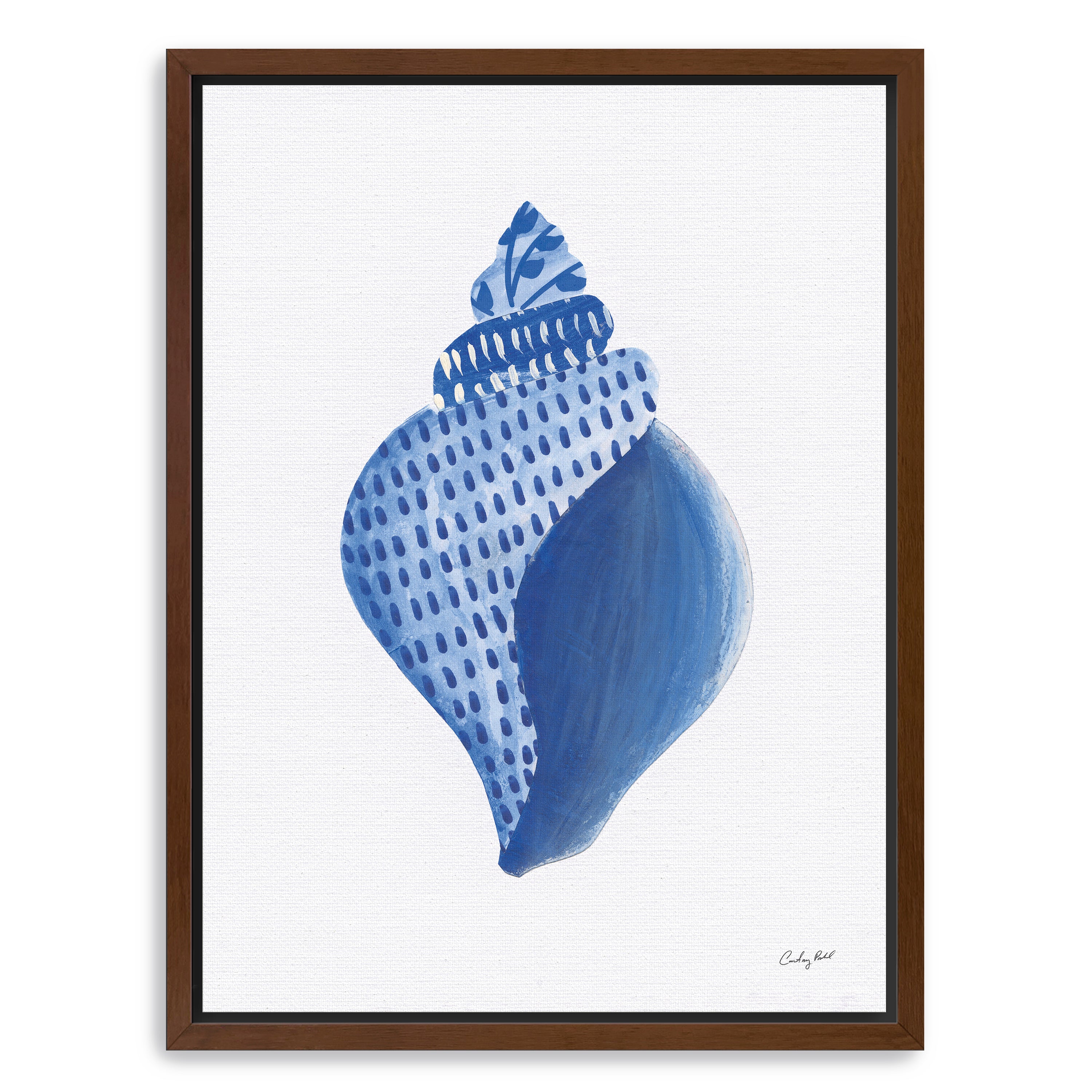 Chinoiserie Shells I Canvas Giclee