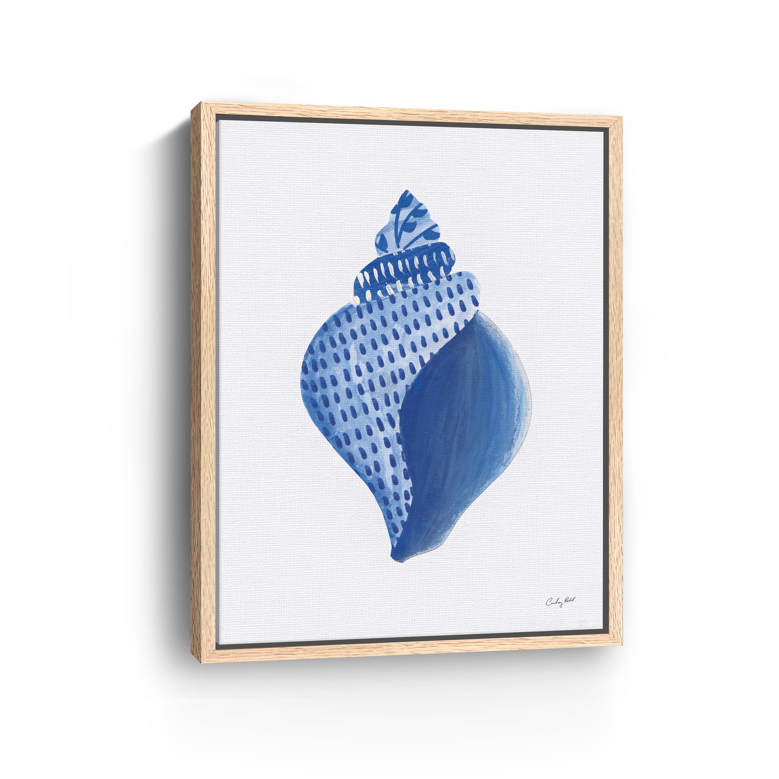 Chinoiserie Shells I Canvas Giclee