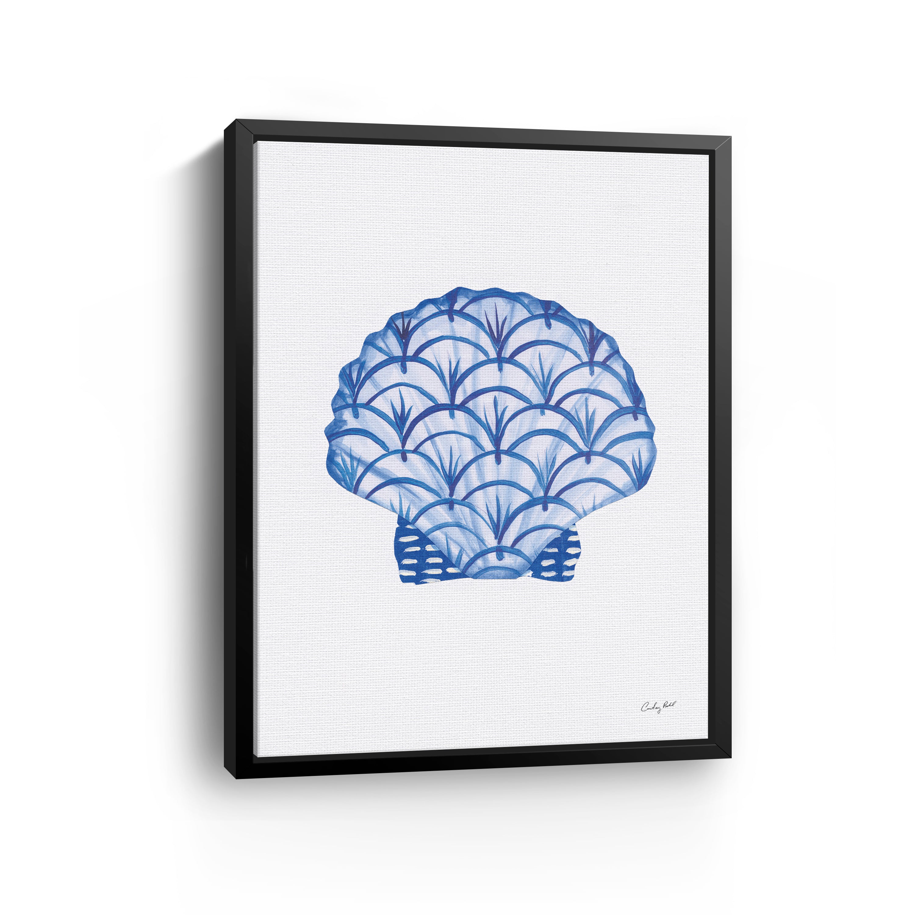 Chinoiserie Shells II Canvas Giclee