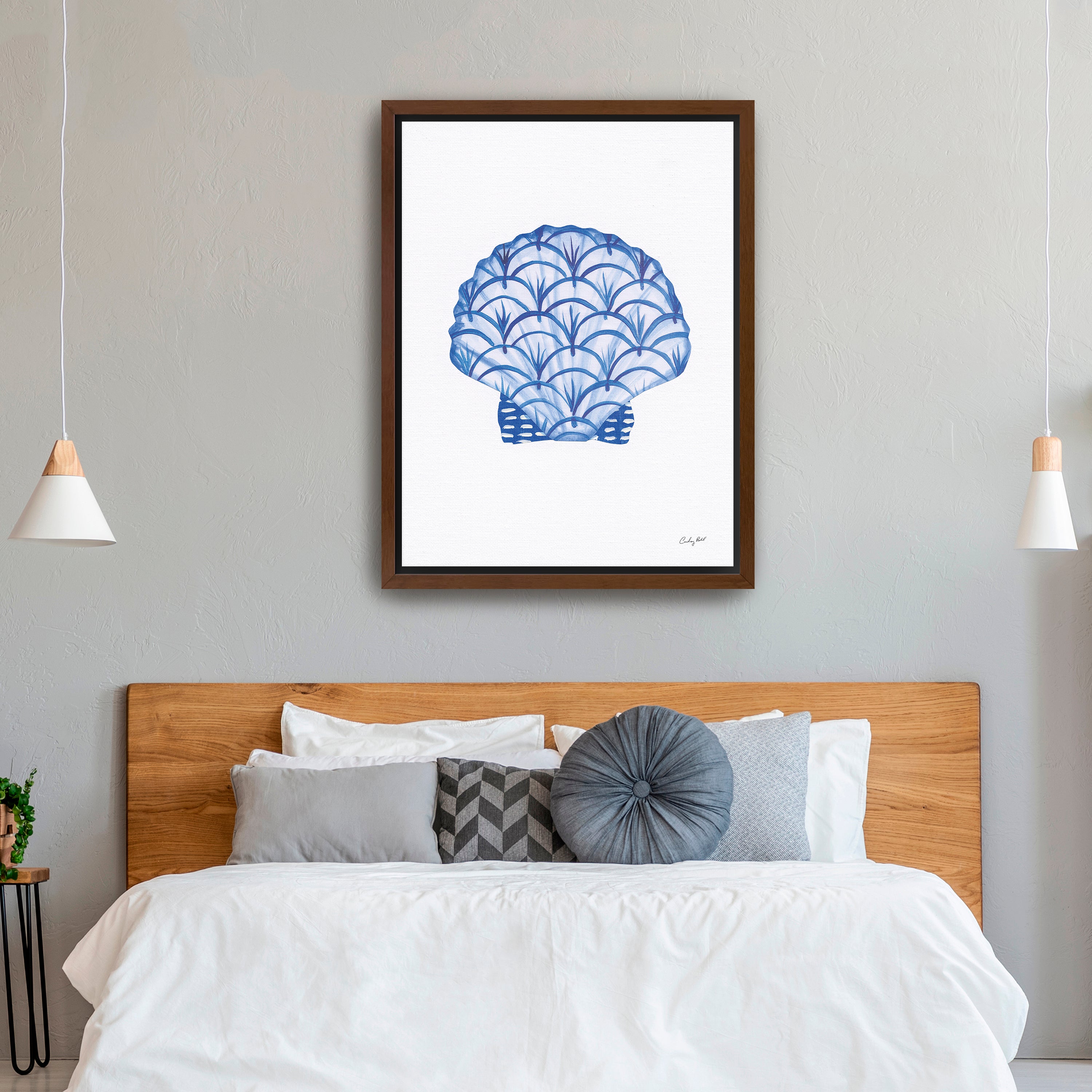Chinoiserie Shells II Canvas Giclee
