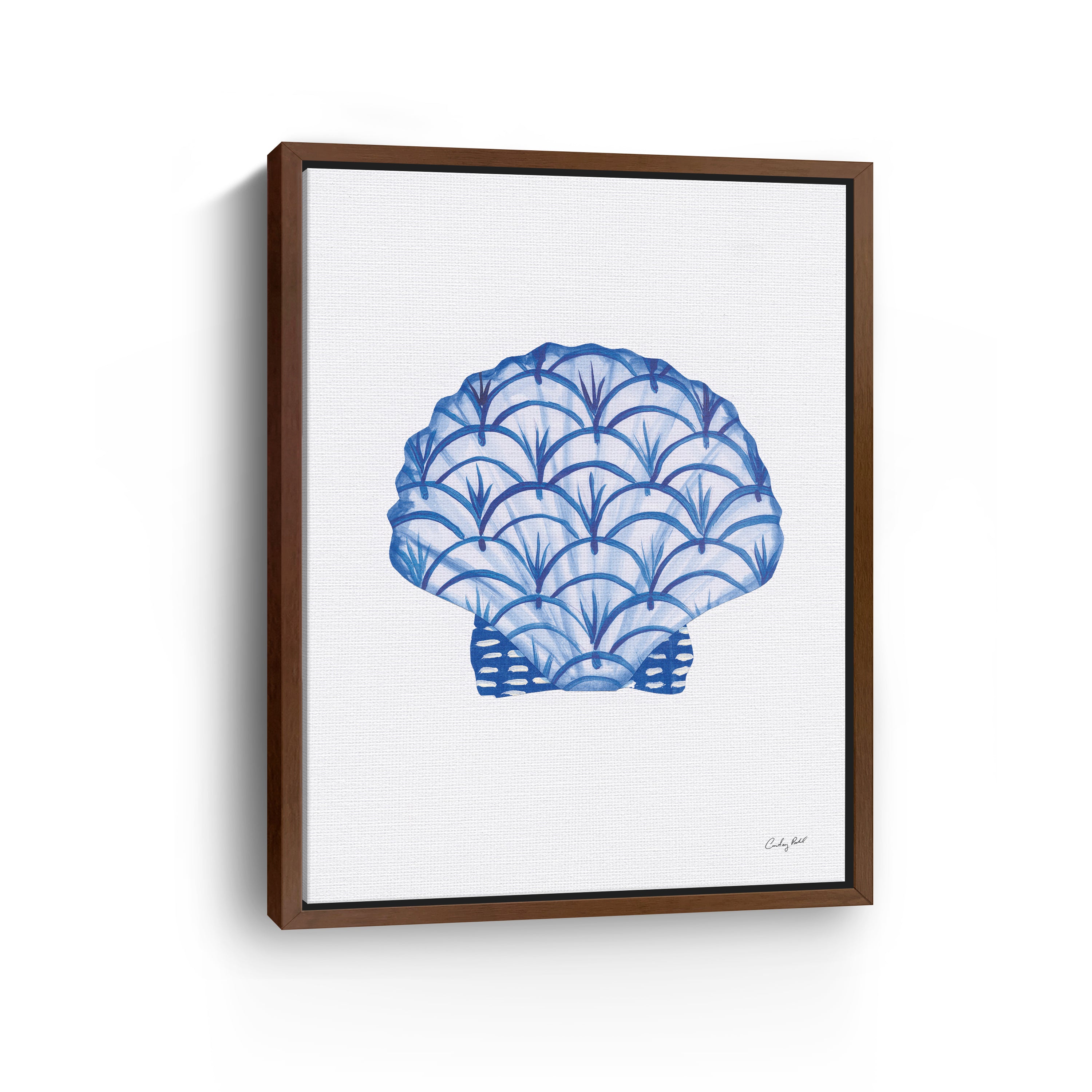 Chinoiserie Shells II Canvas Giclee