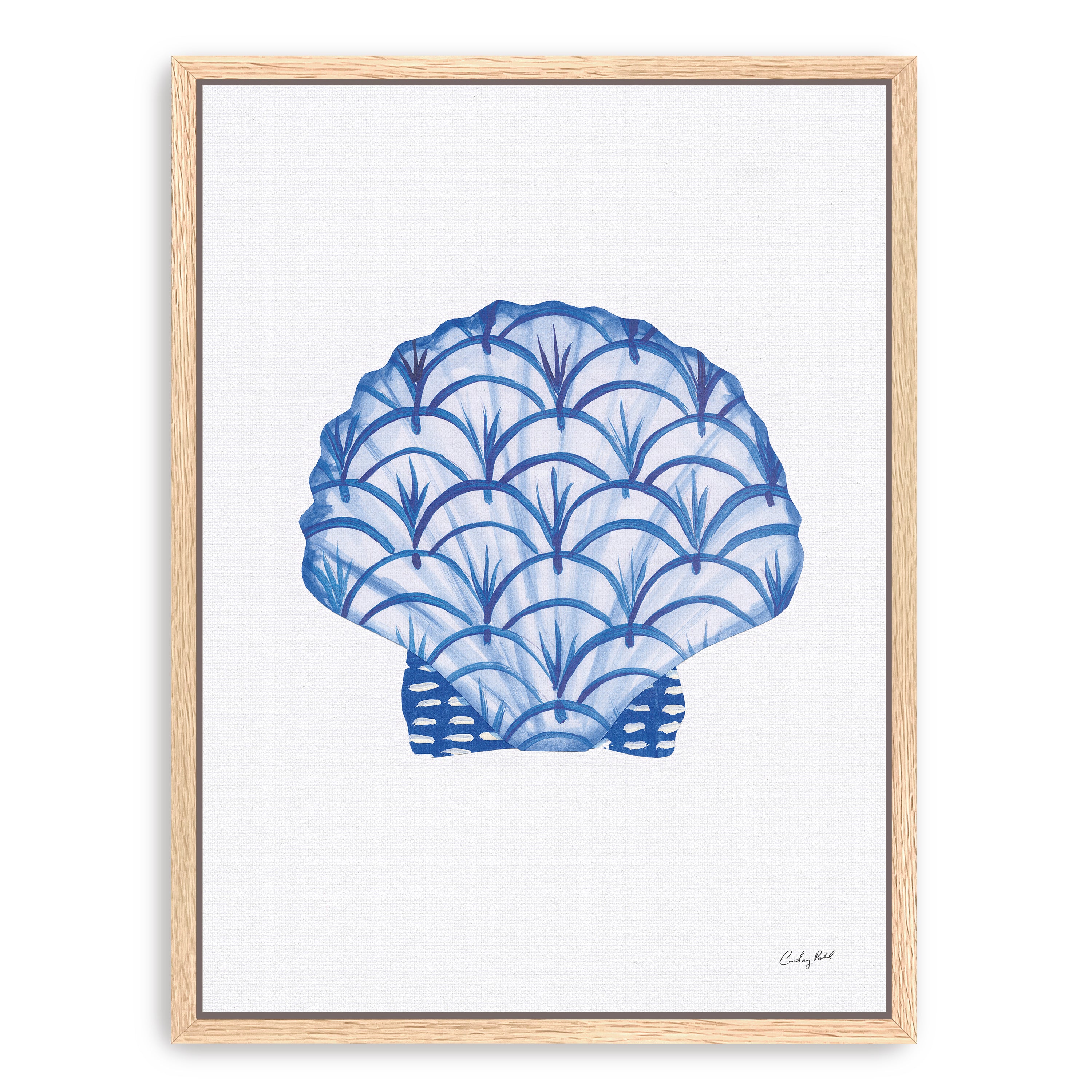 Chinoiserie Shells II Canvas Giclee