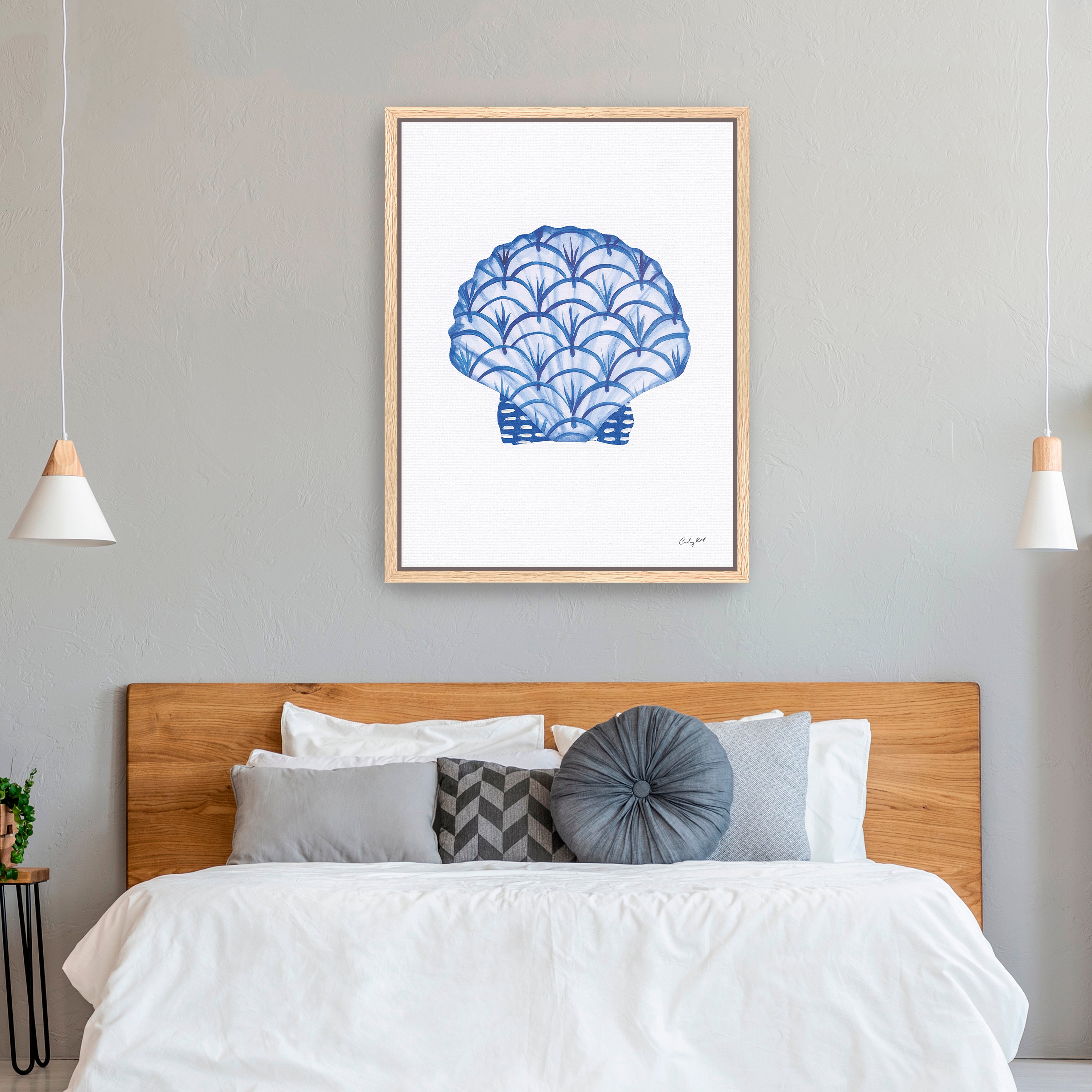 Chinoiserie Shells II Canvas Giclee