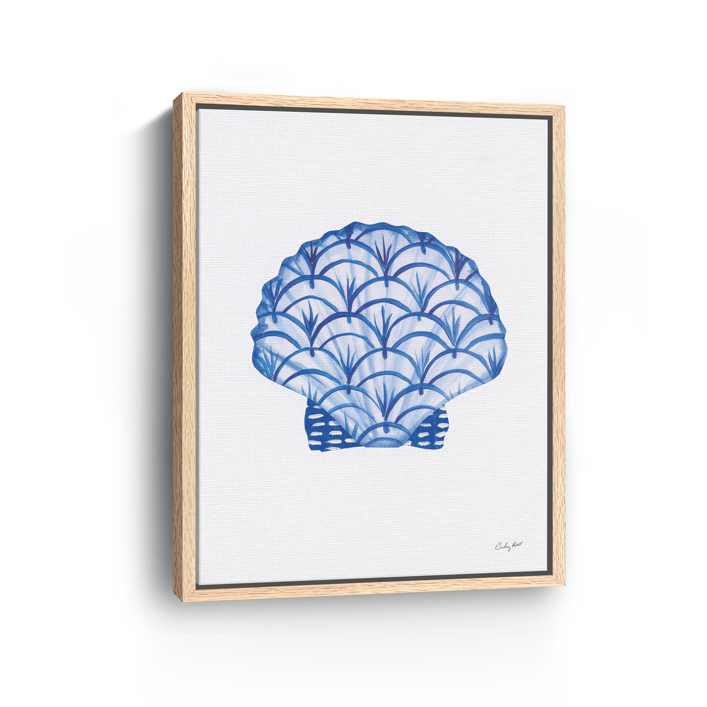 Chinoiserie Shells II Canvas Giclee