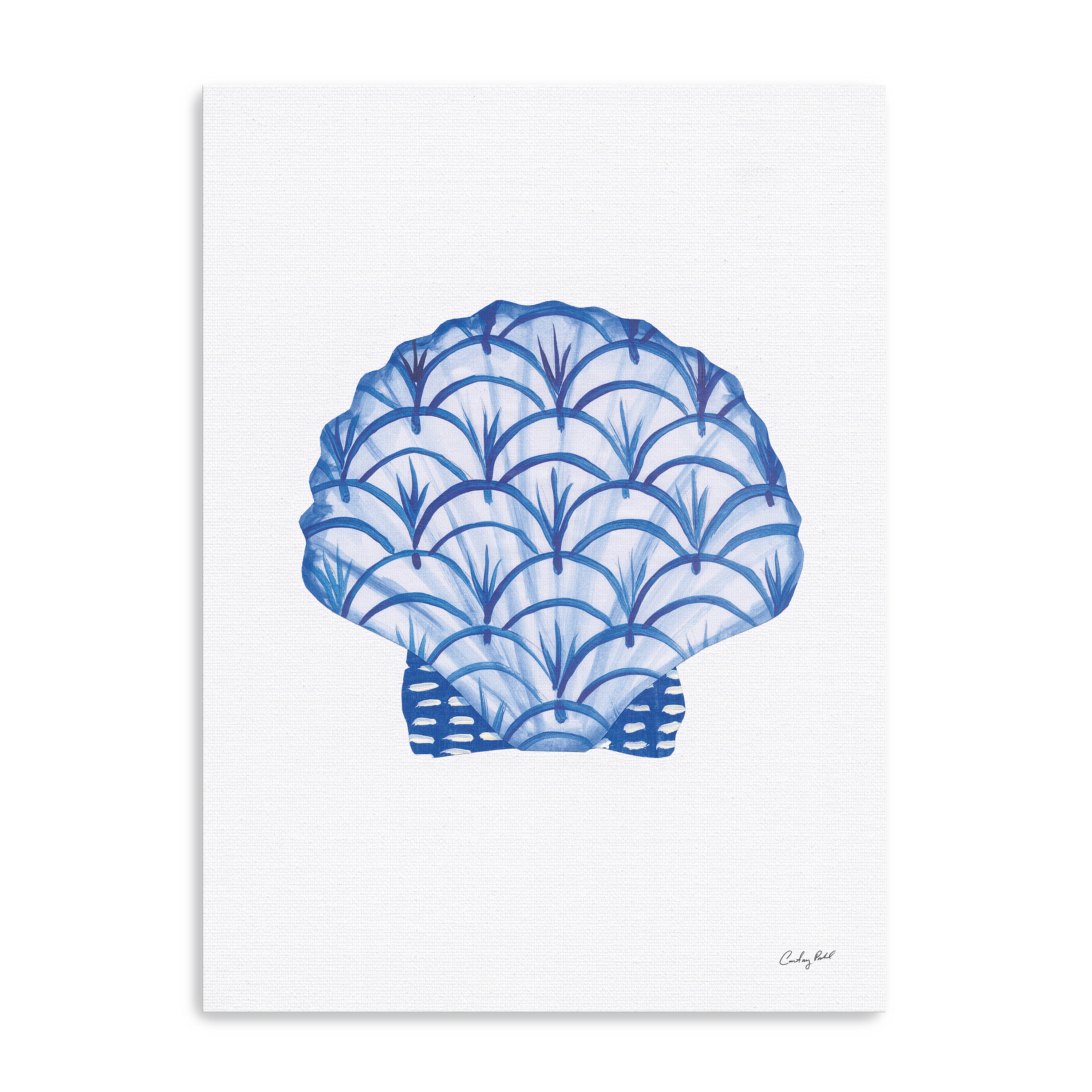 Chinoiserie Shells II Canvas Giclee