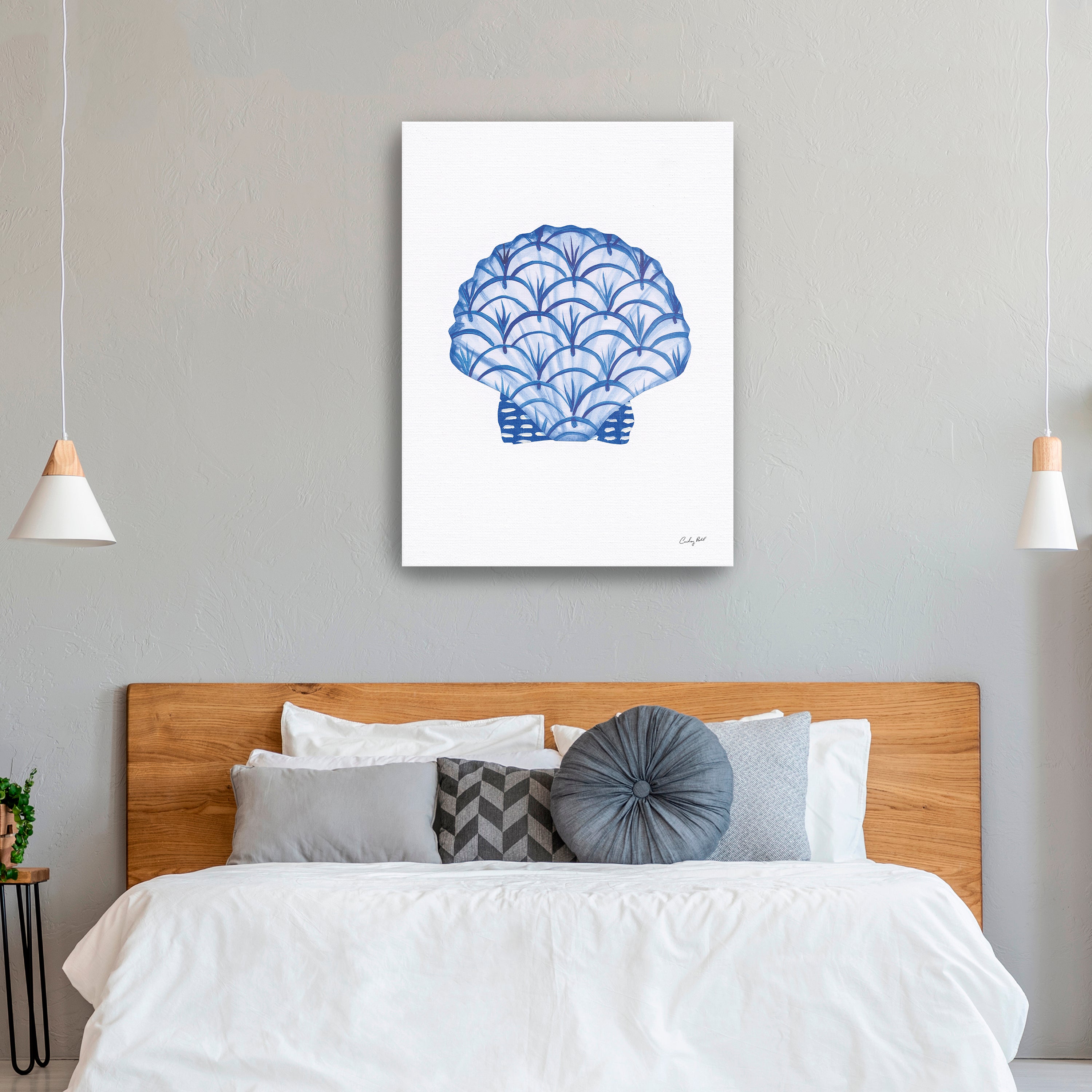 Chinoiserie Shells II Canvas Giclee