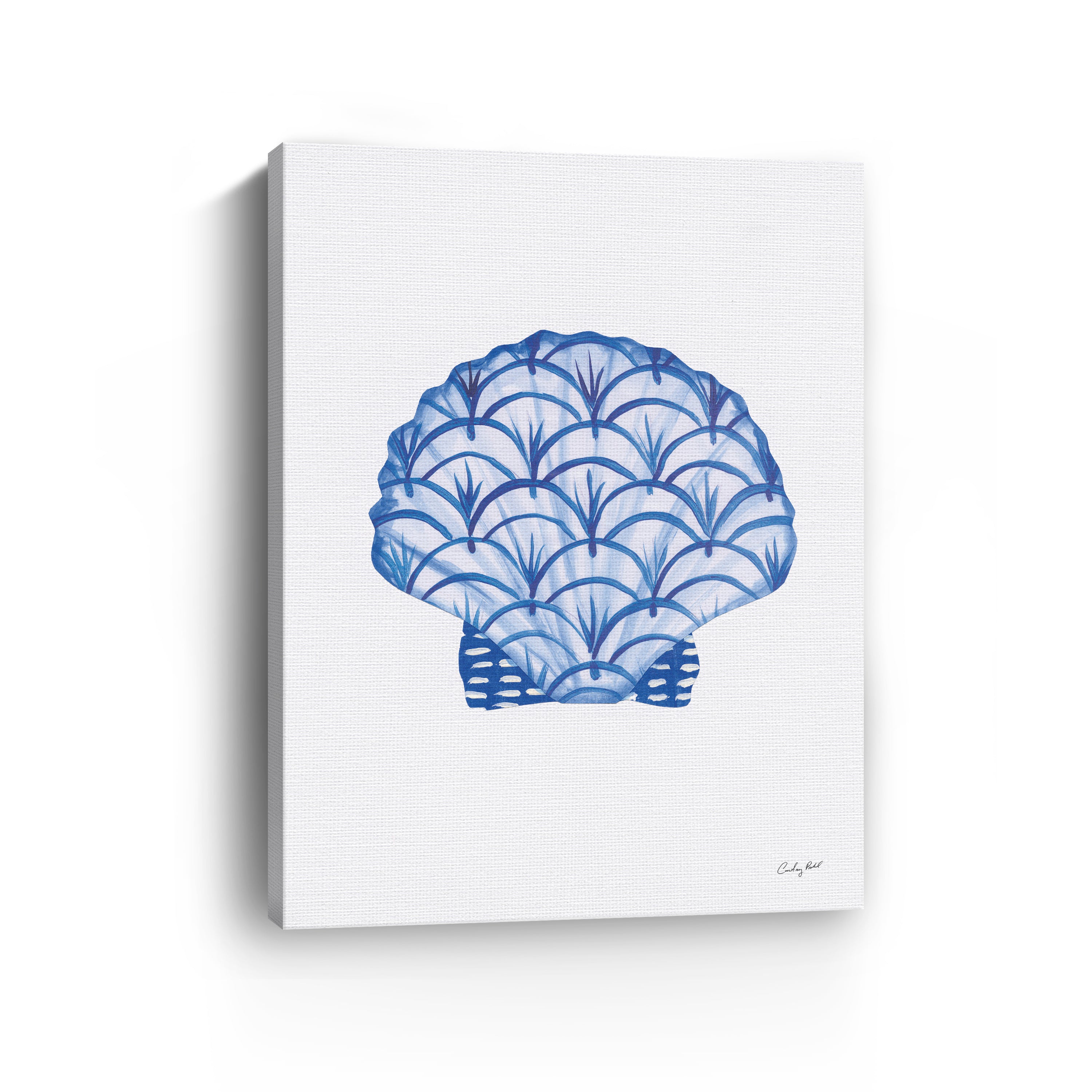 Chinoiserie Shells II Canvas Giclee