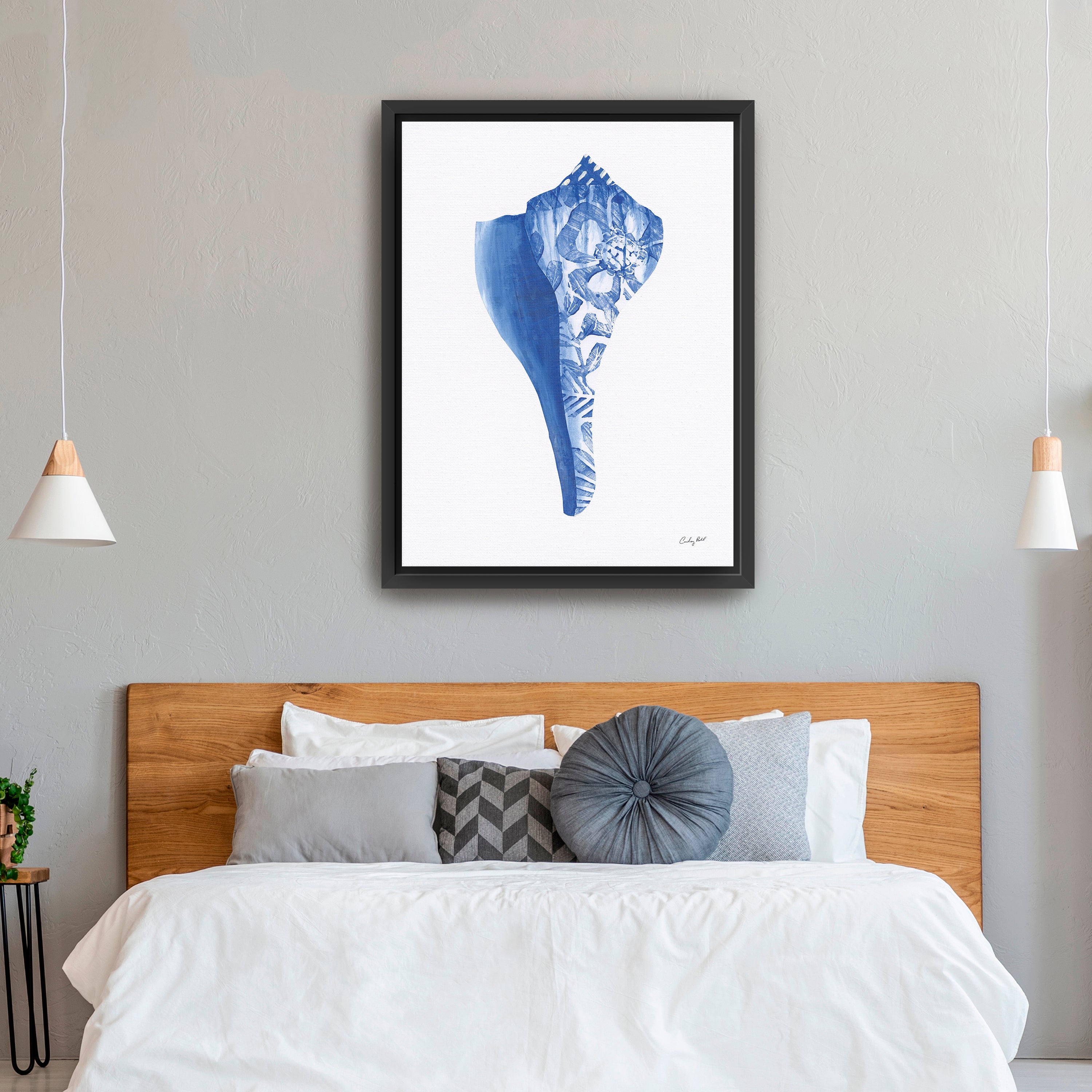 Chinoiserie Shells III Canvas Giclee