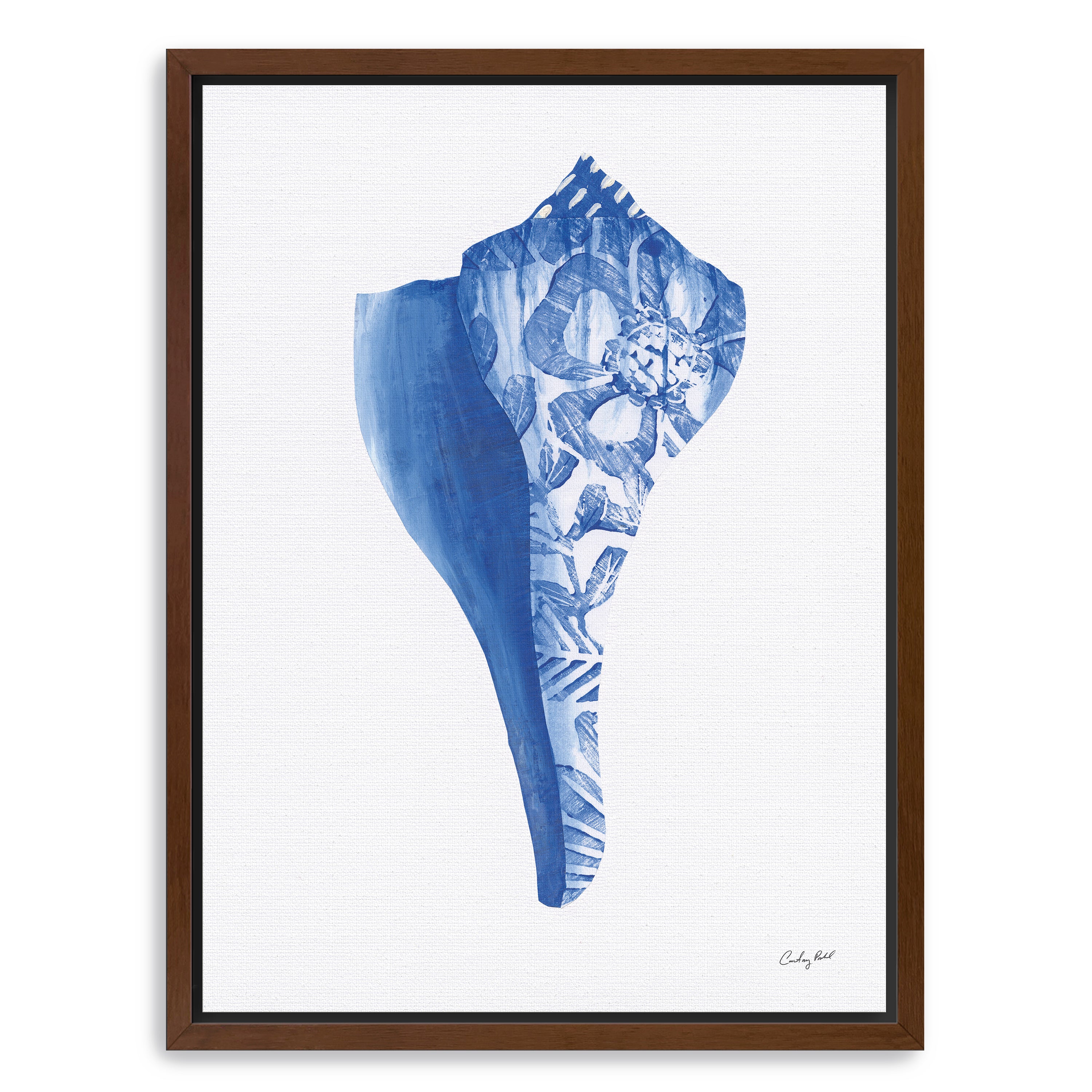 Chinoiserie Shells III Canvas Giclee