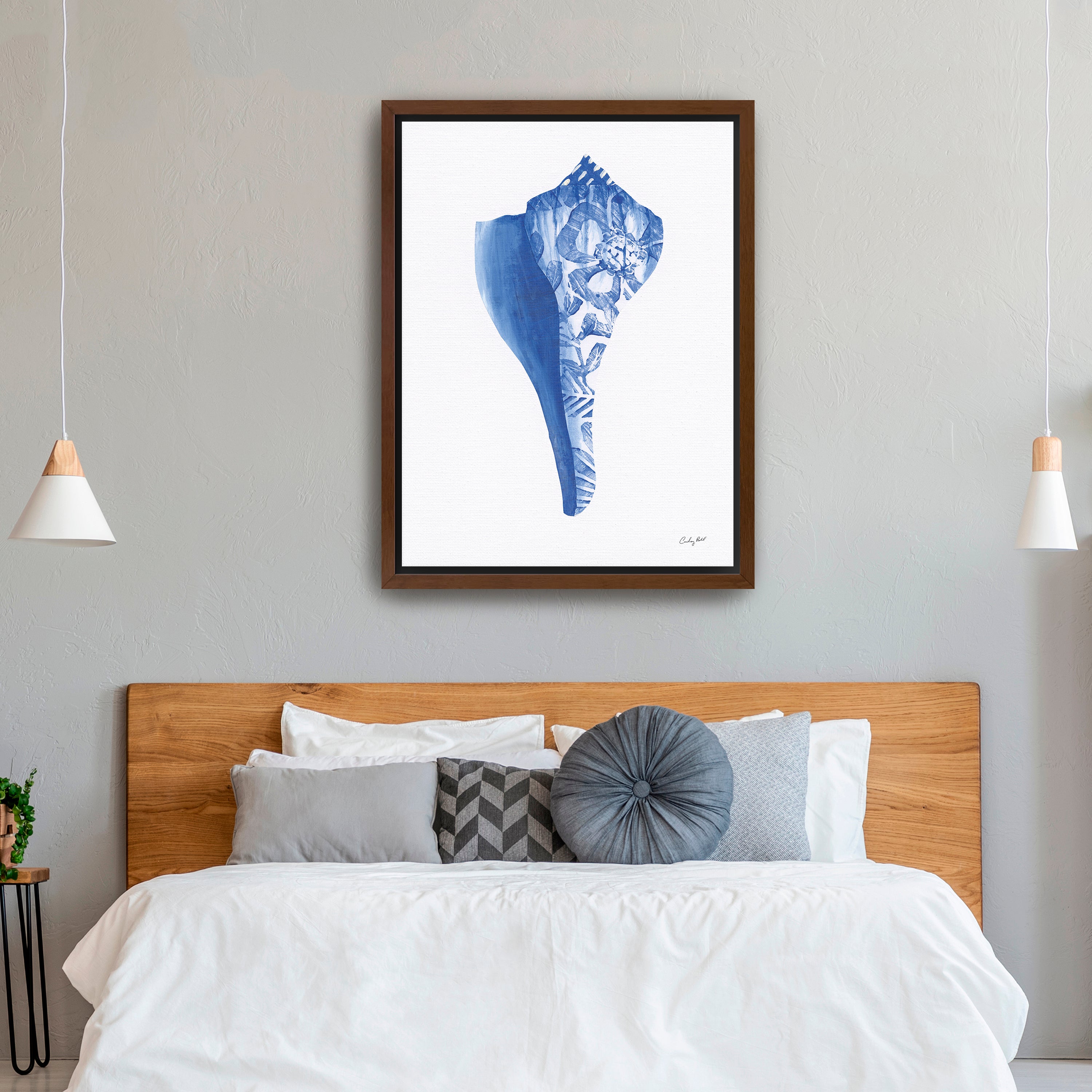 Chinoiserie Shells III Canvas Giclee
