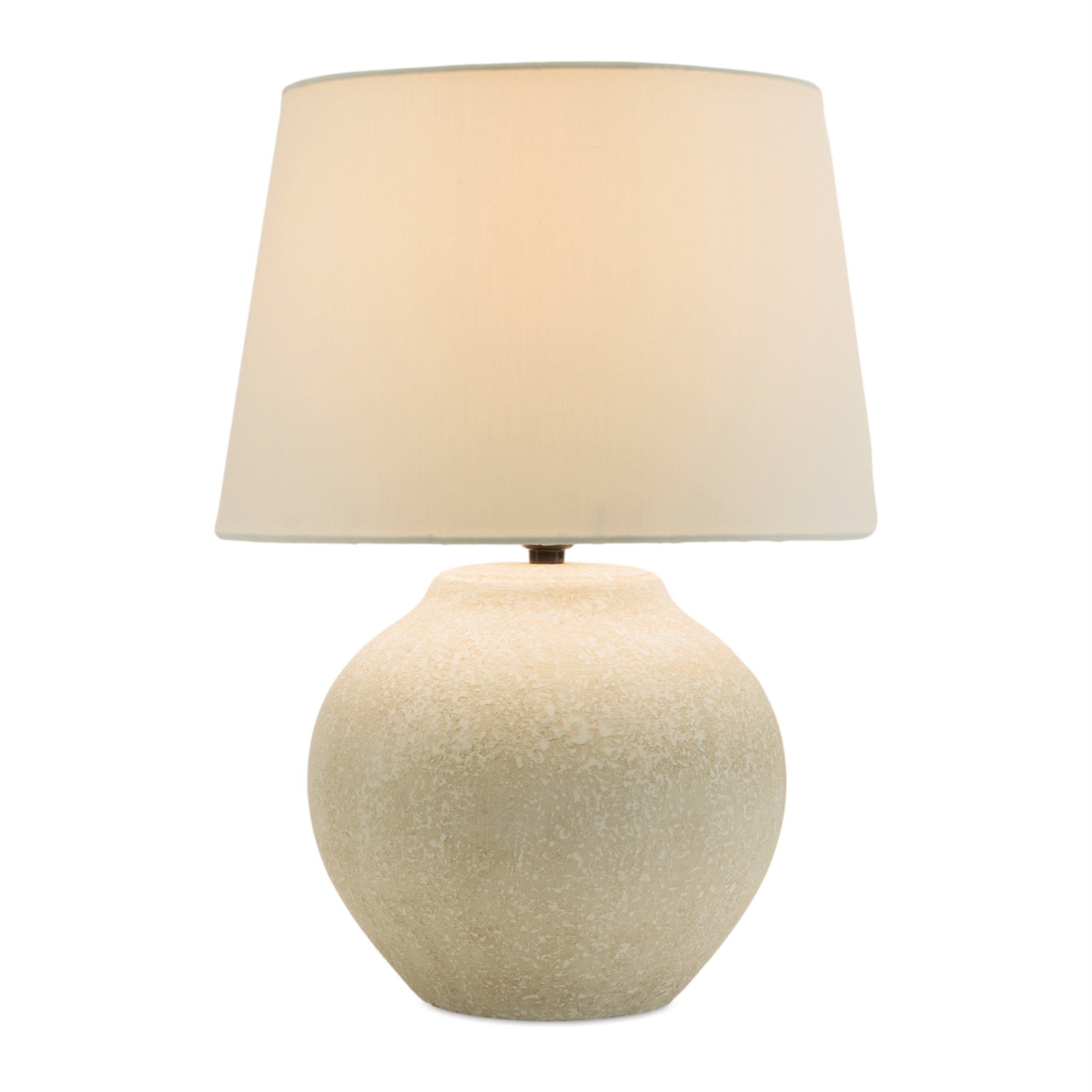 Distressed Ceramic Table Lamp