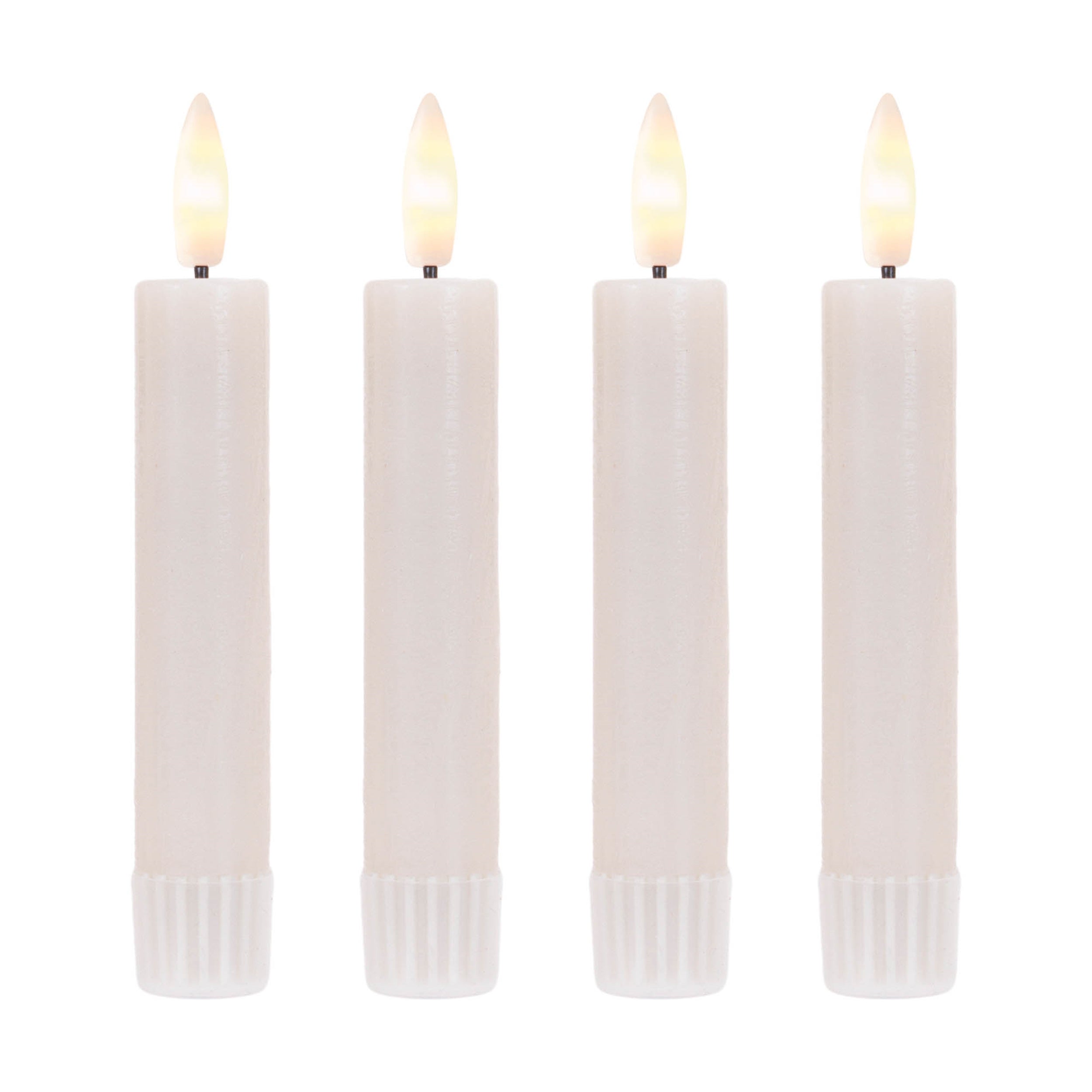 FIA Wick Ivory Mini Taper Candle, Set of 4