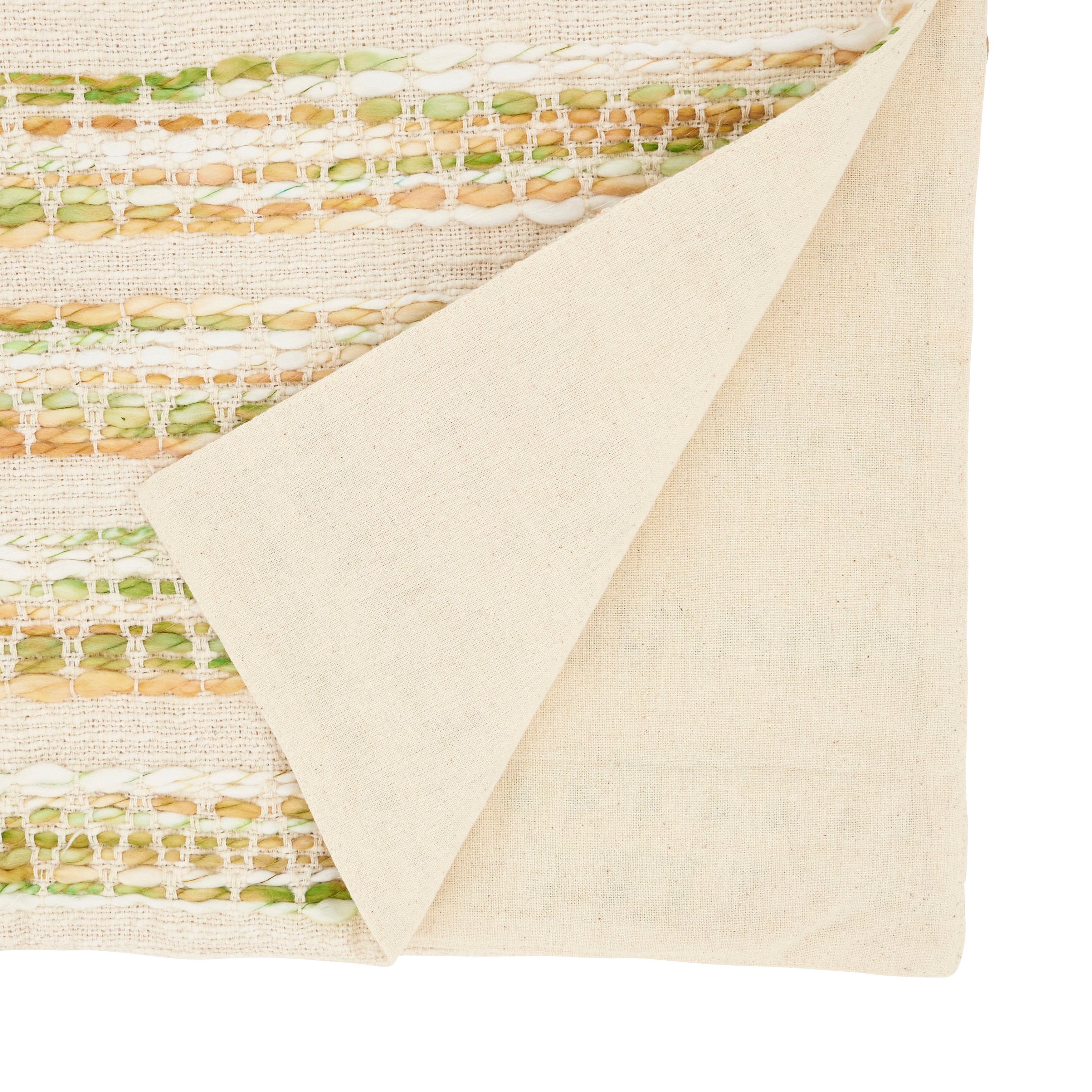 Contemporary Stripe Woven Table Runner