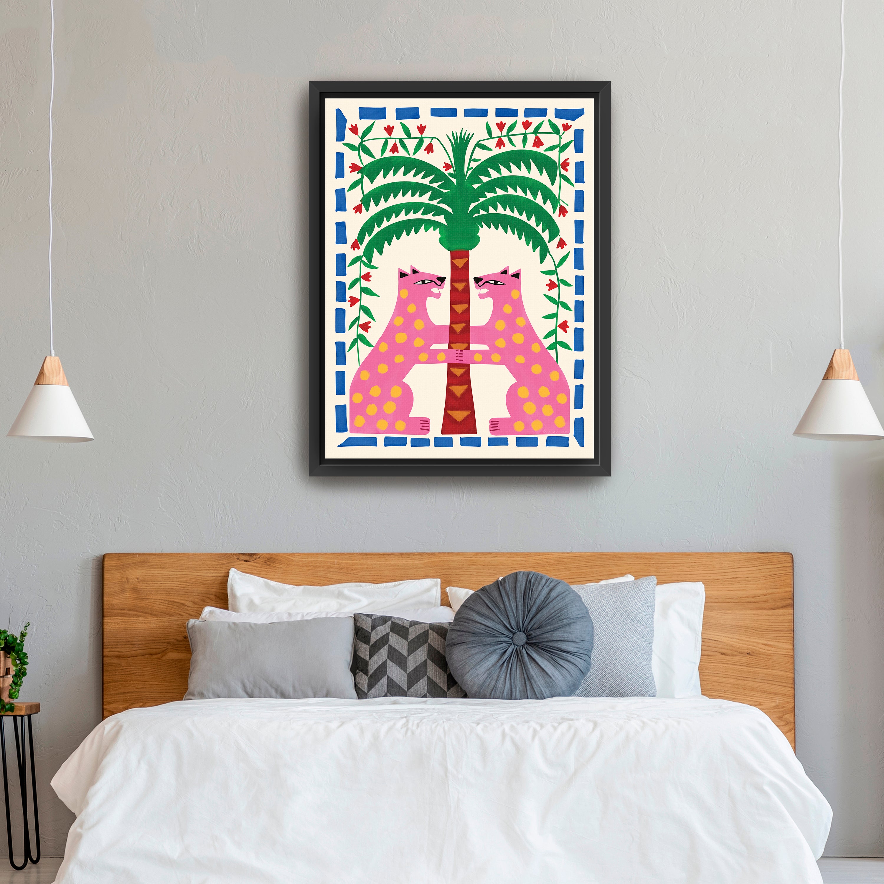 Whispering Palm Canvas Giclee