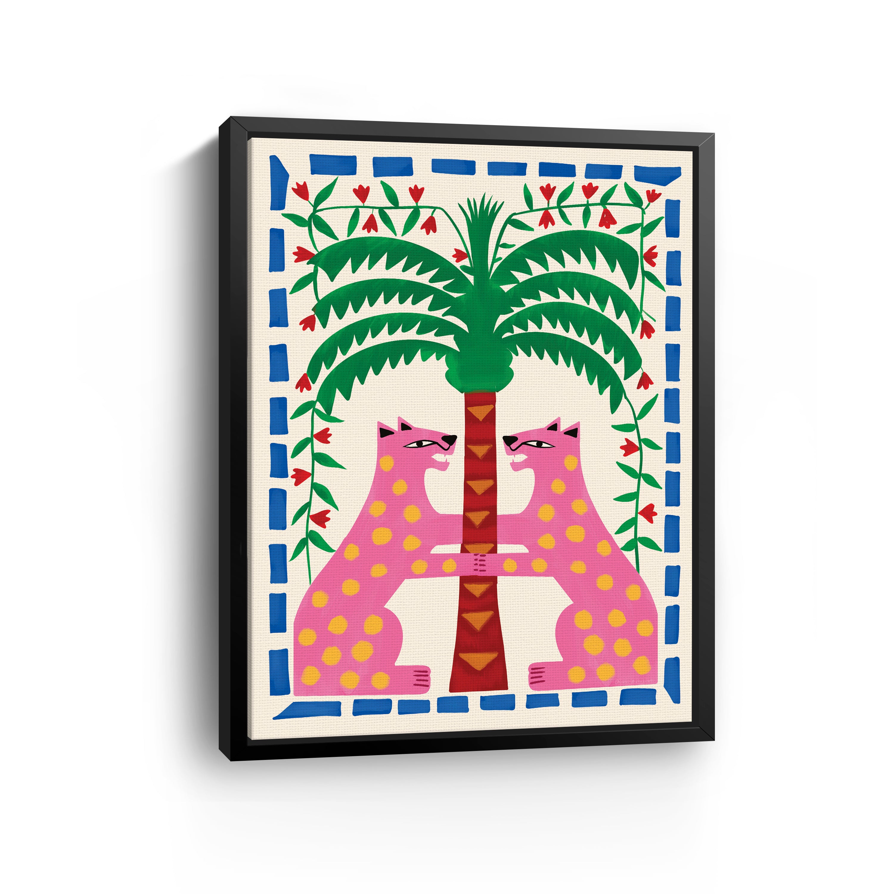 Whispering Palm Canvas Giclee