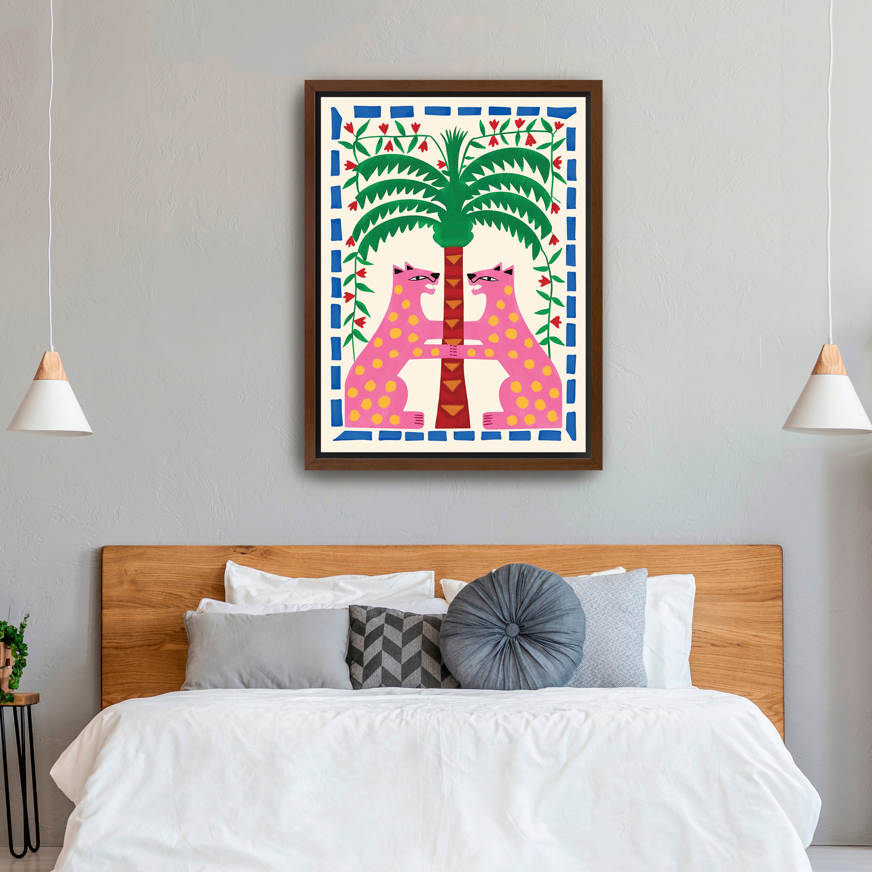 Whispering Palm Canvas Giclee