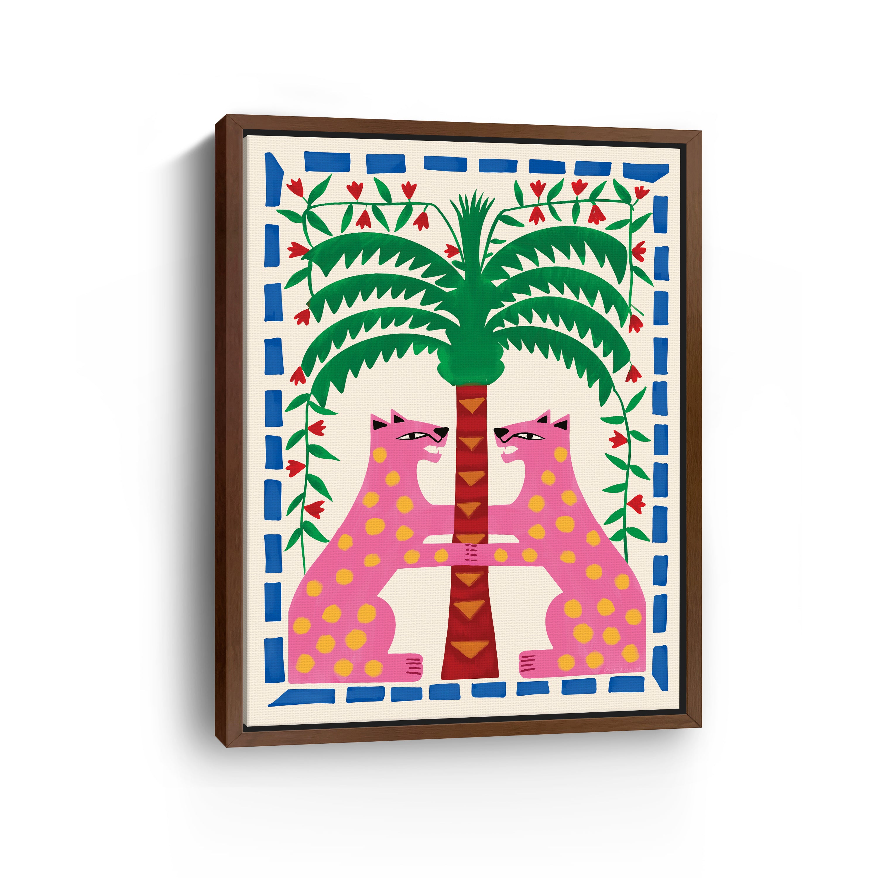 Whispering Palm Canvas Giclee