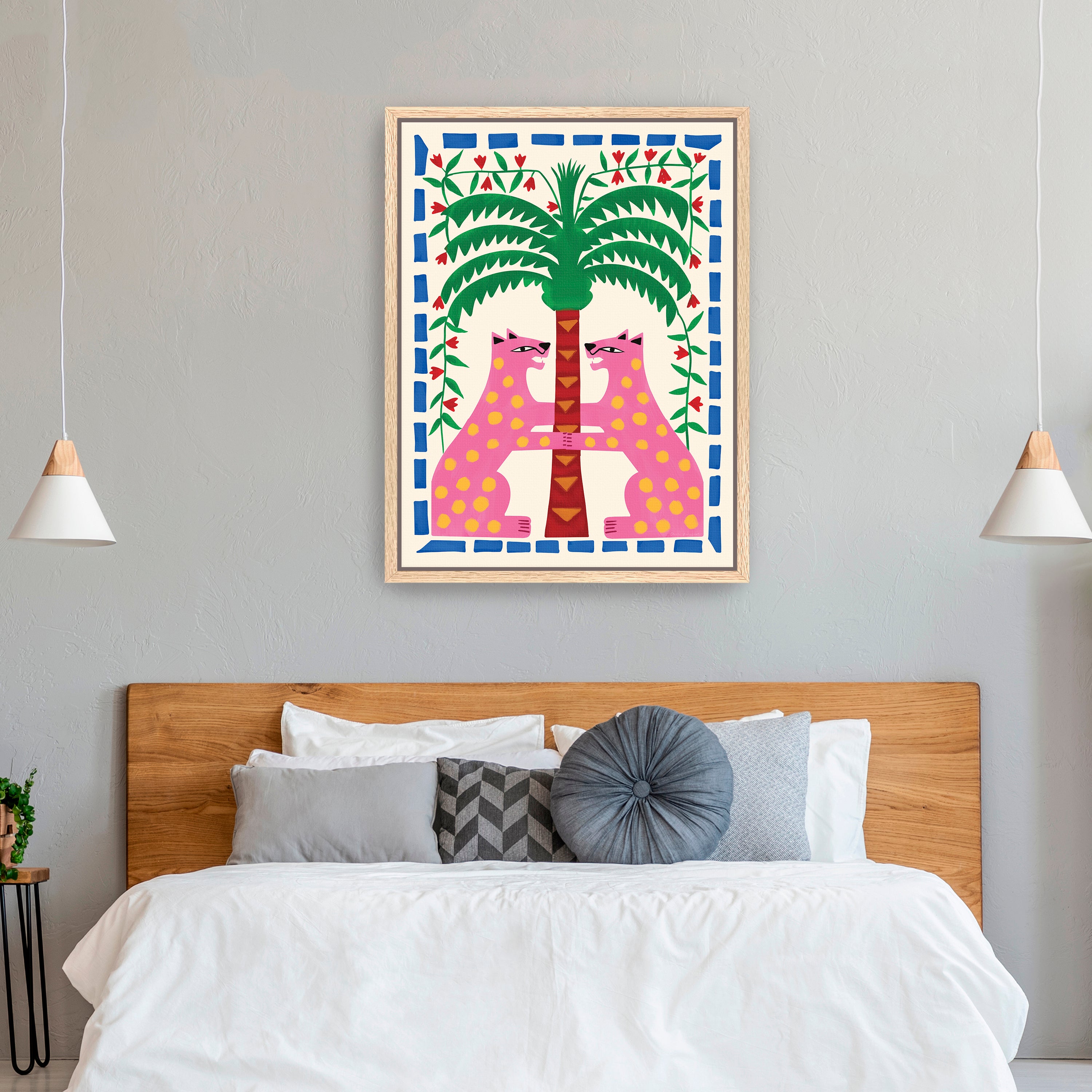 Whispering Palm Canvas Giclee