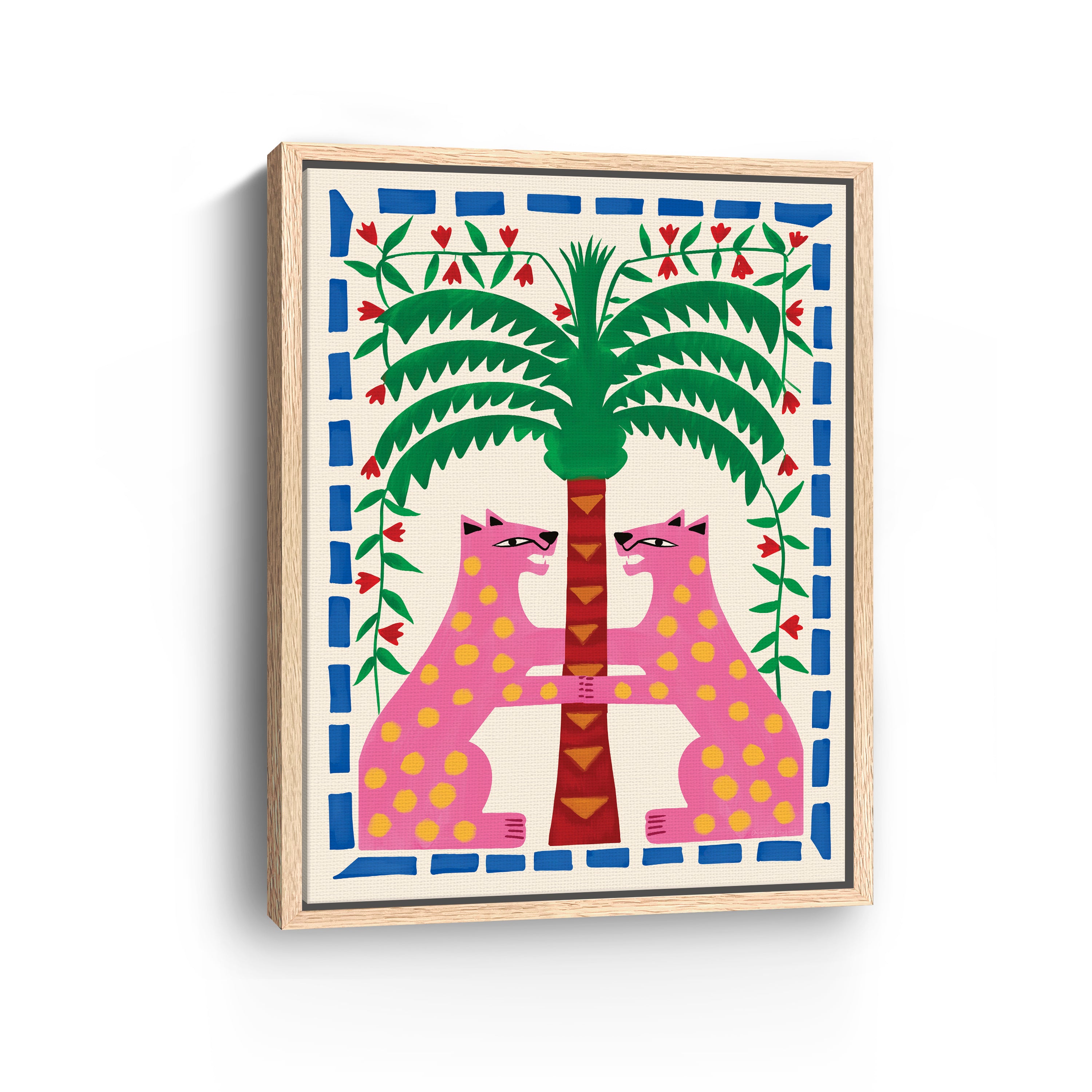 Whispering Palm Canvas Giclee
