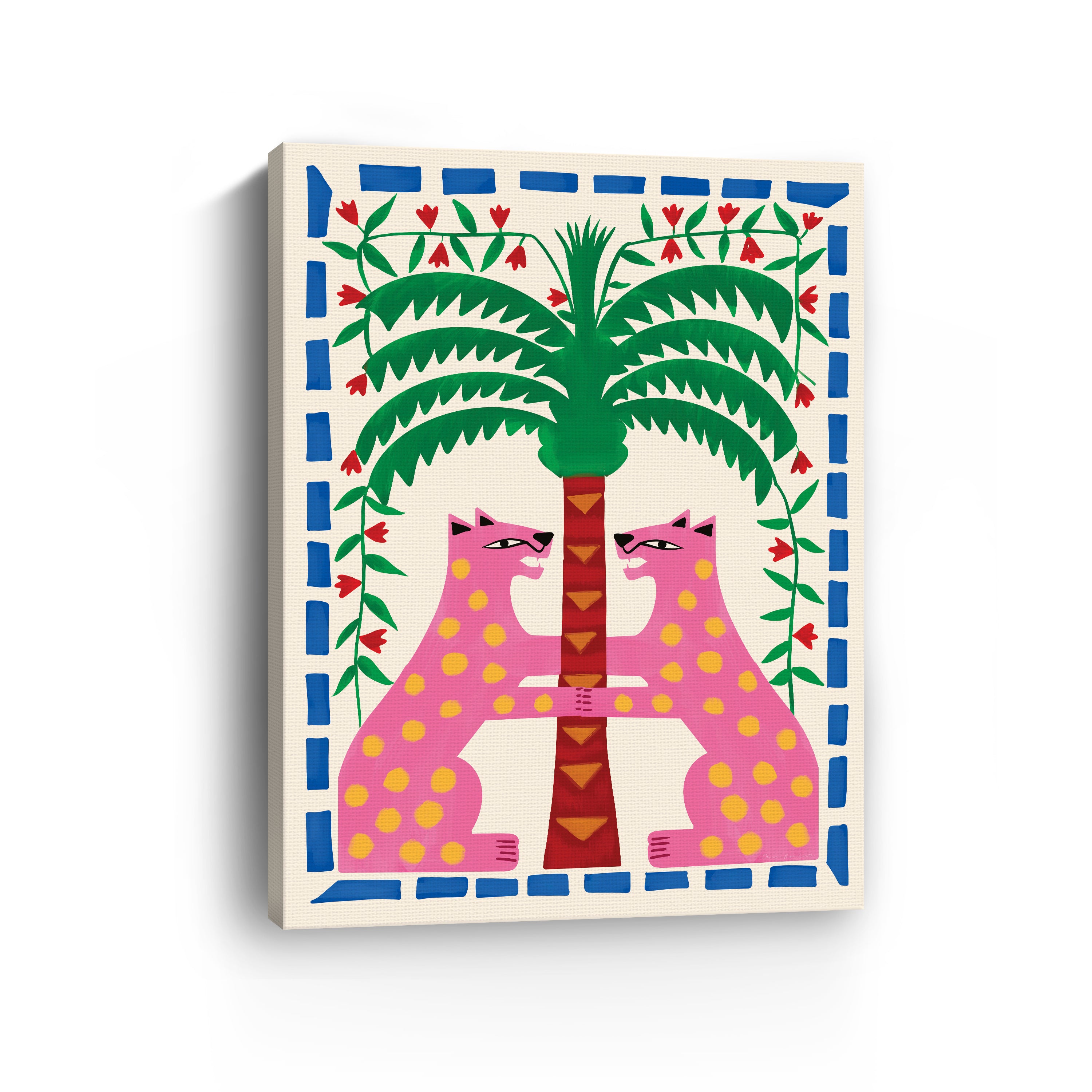Whispering Palm Canvas Giclee