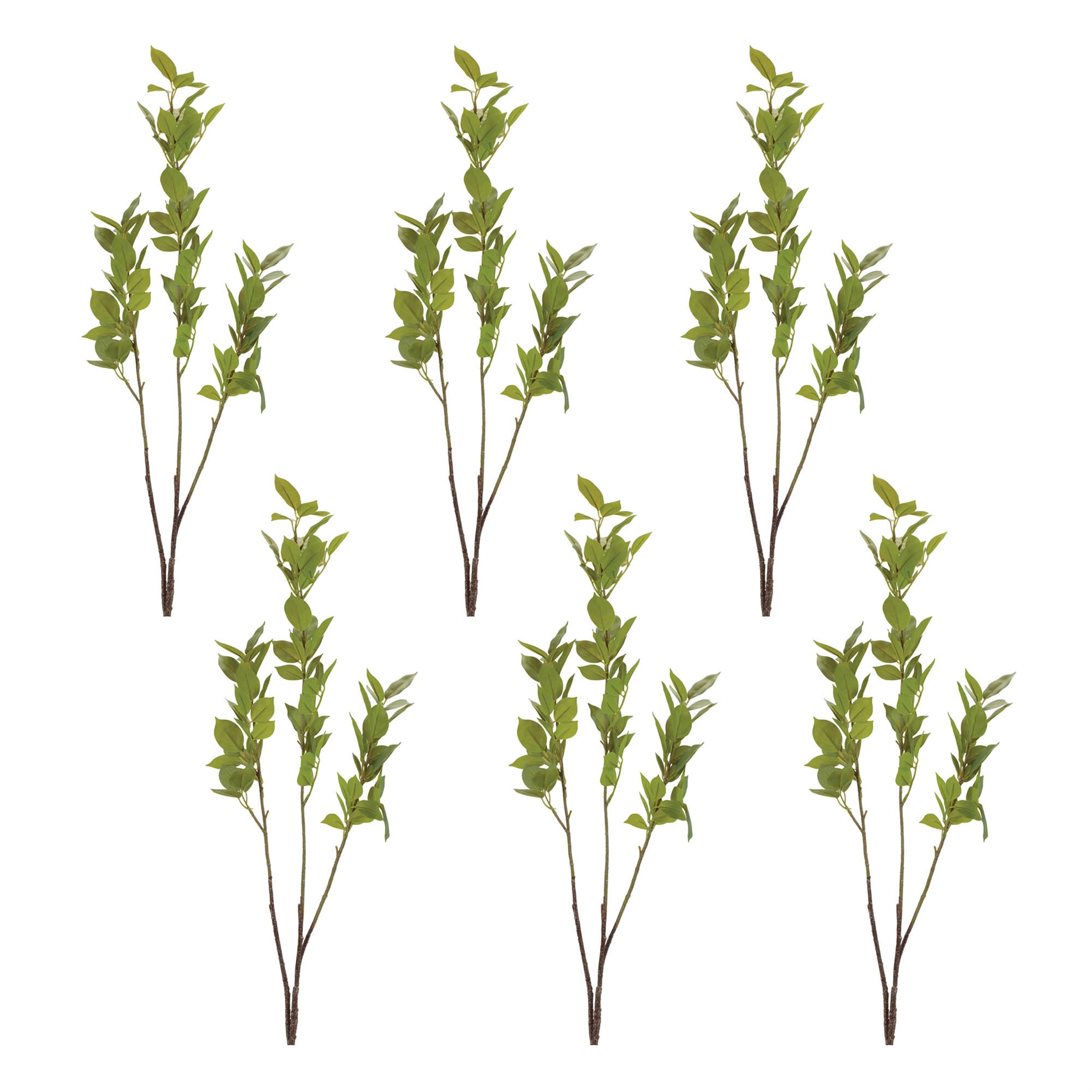 Leaf Foliage Branch, Set of 6