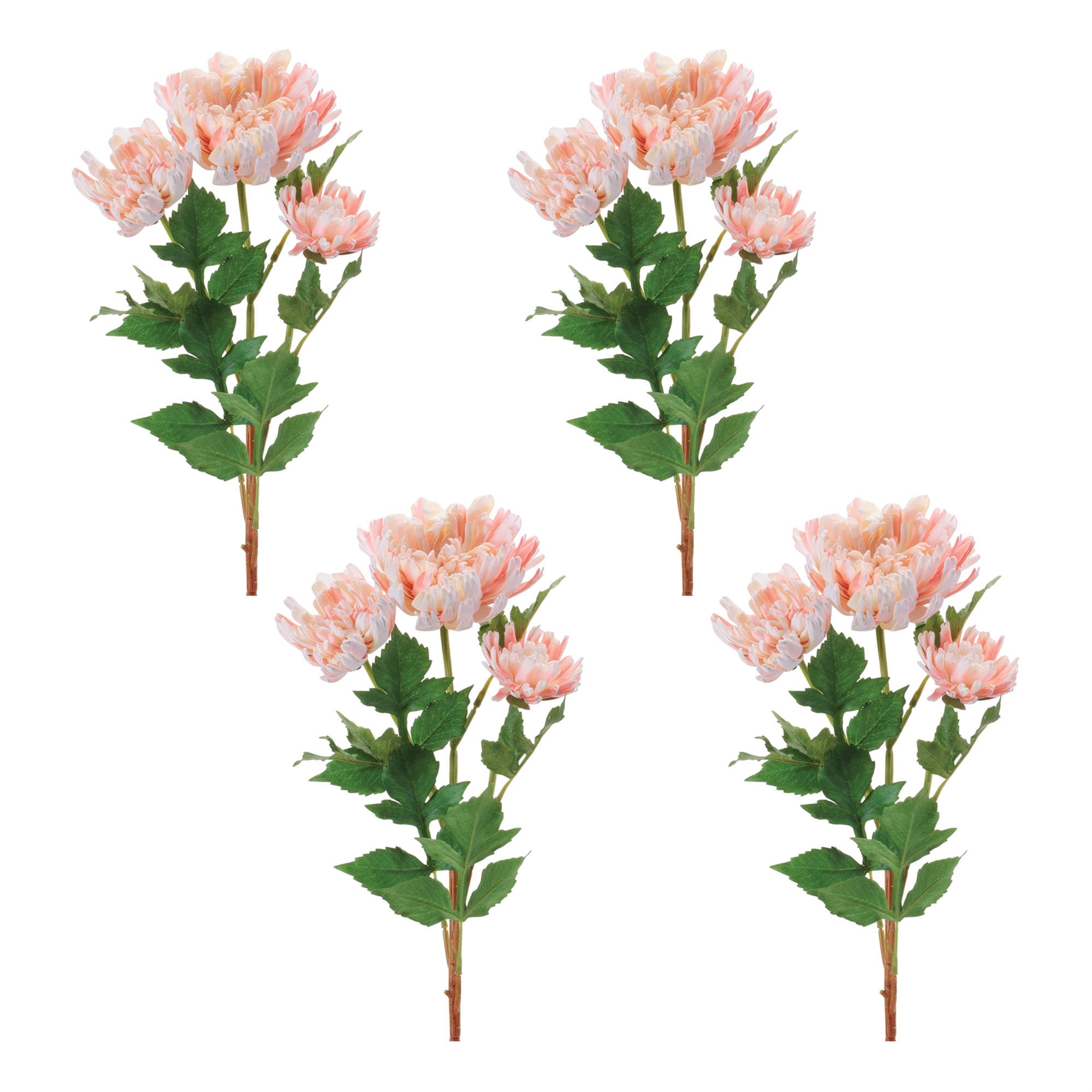 Mum Floral Spray, Set of 4
