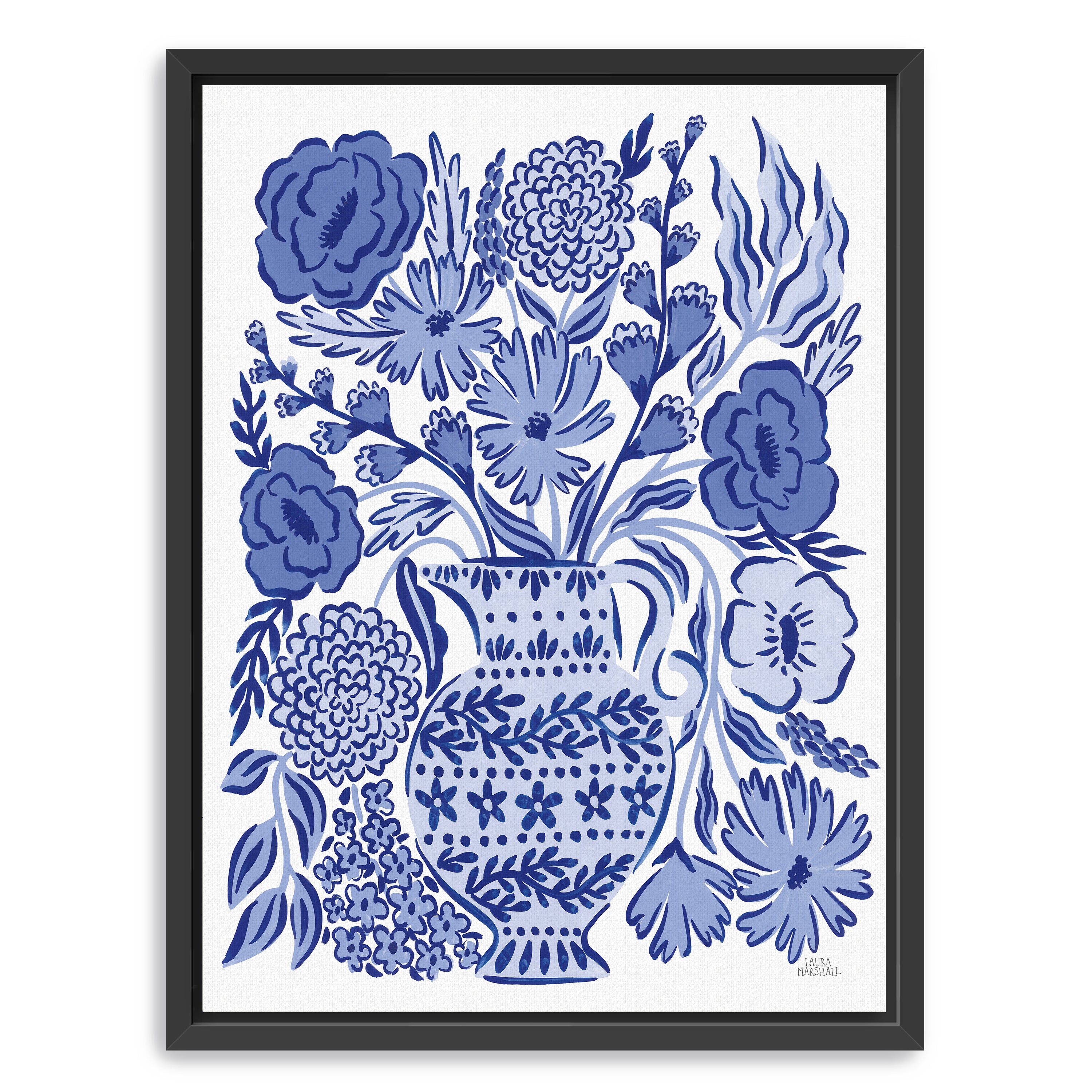 Blue Reverie II Canvas Giclee