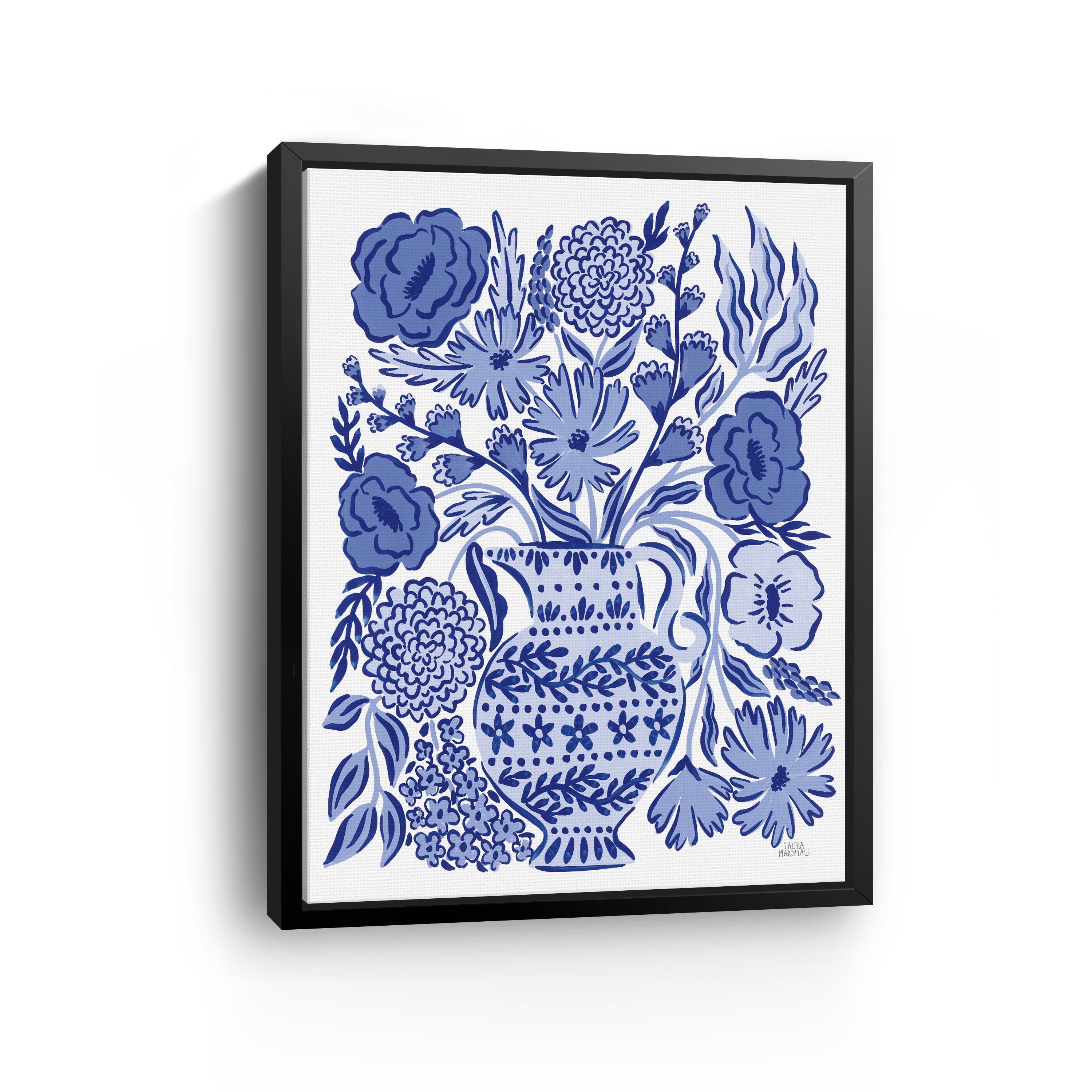 Blue Reverie II Canvas Giclee