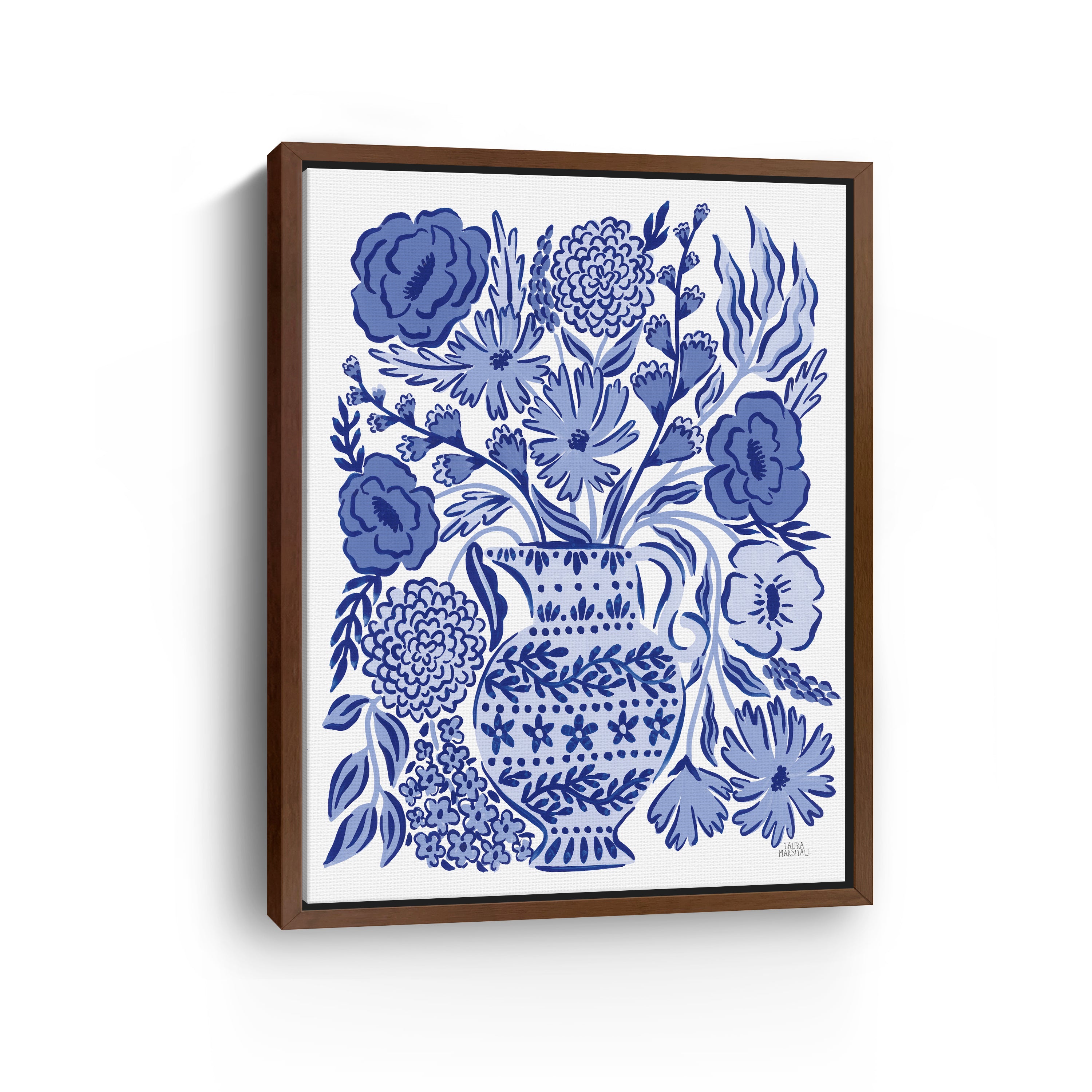 Blue Reverie II Canvas Giclee
