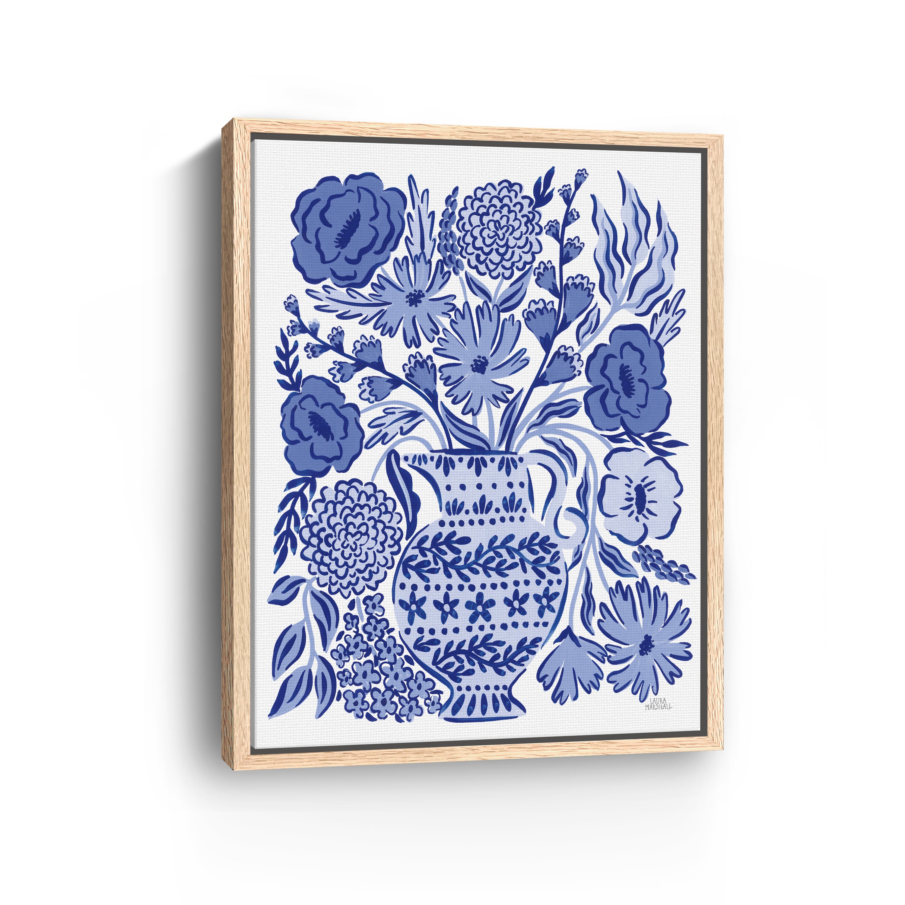 Blue Reverie II Canvas Giclee