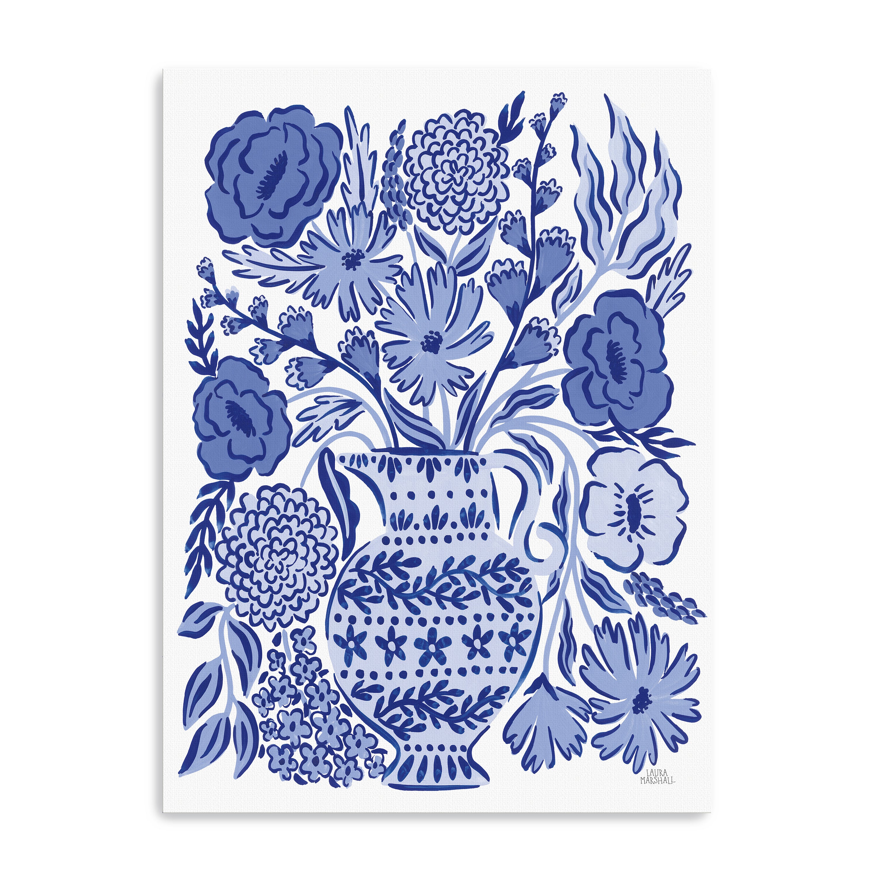 Blue Reverie II Canvas Giclee