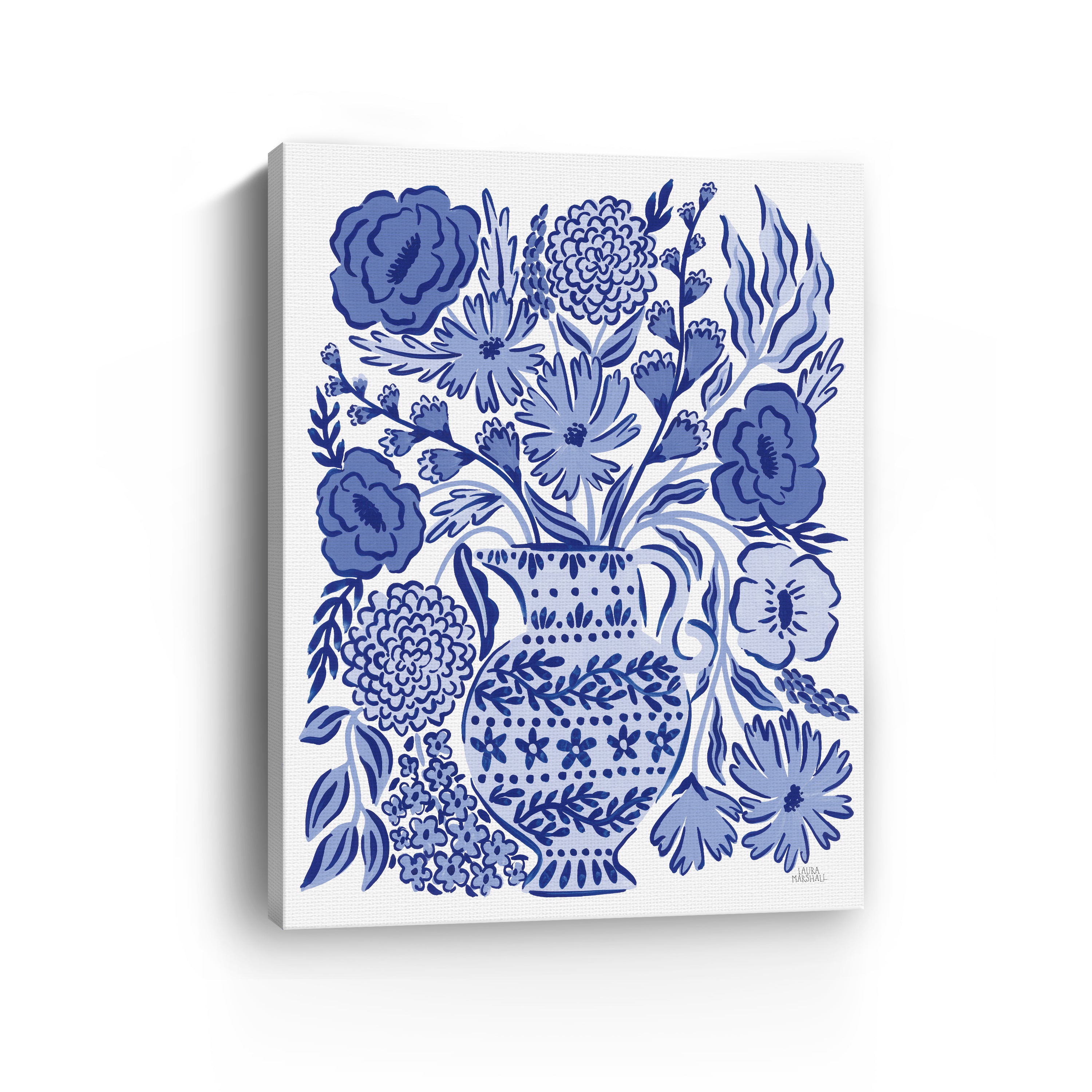 Blue Reverie II Canvas Giclee