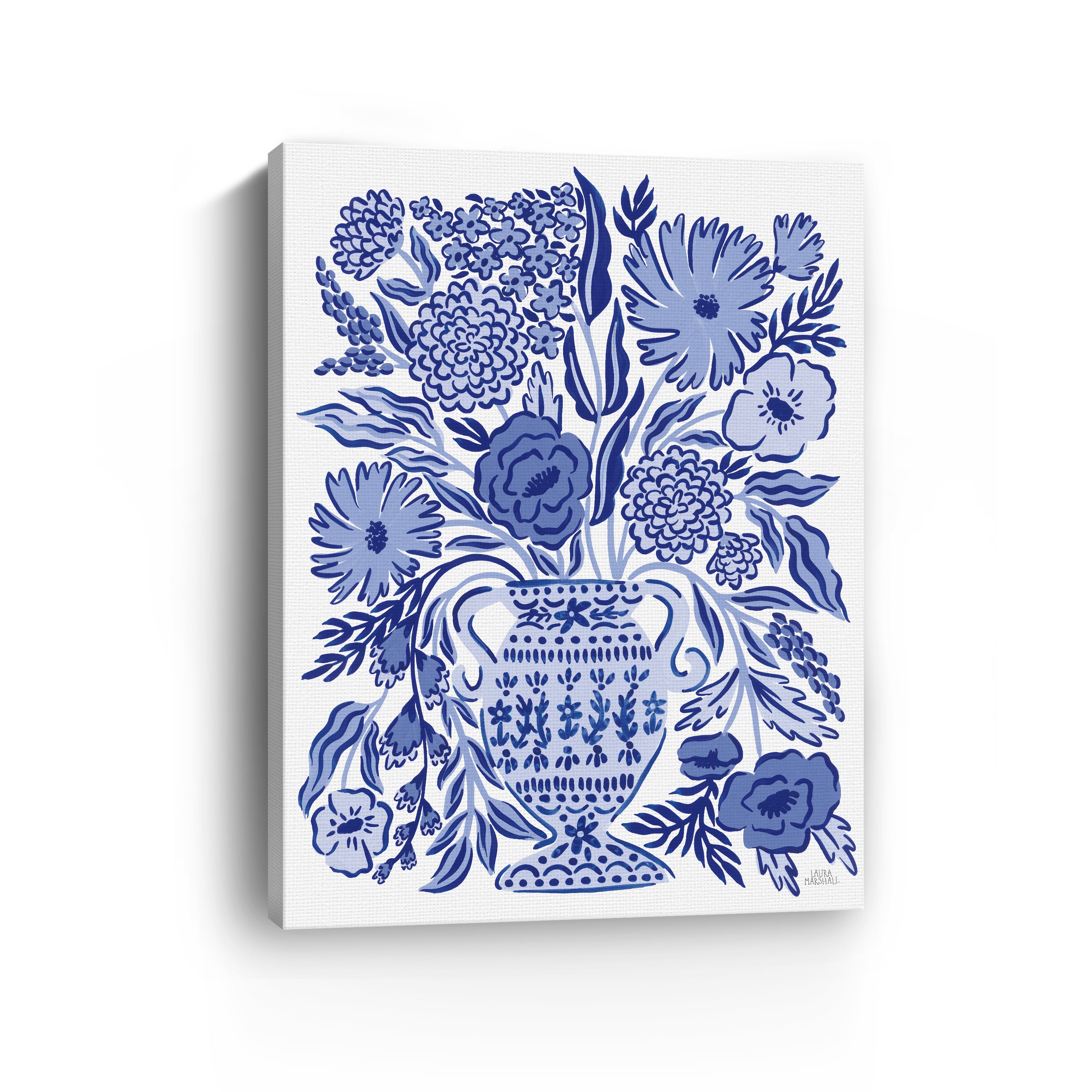 Blue Reverie III Canvas Giclee