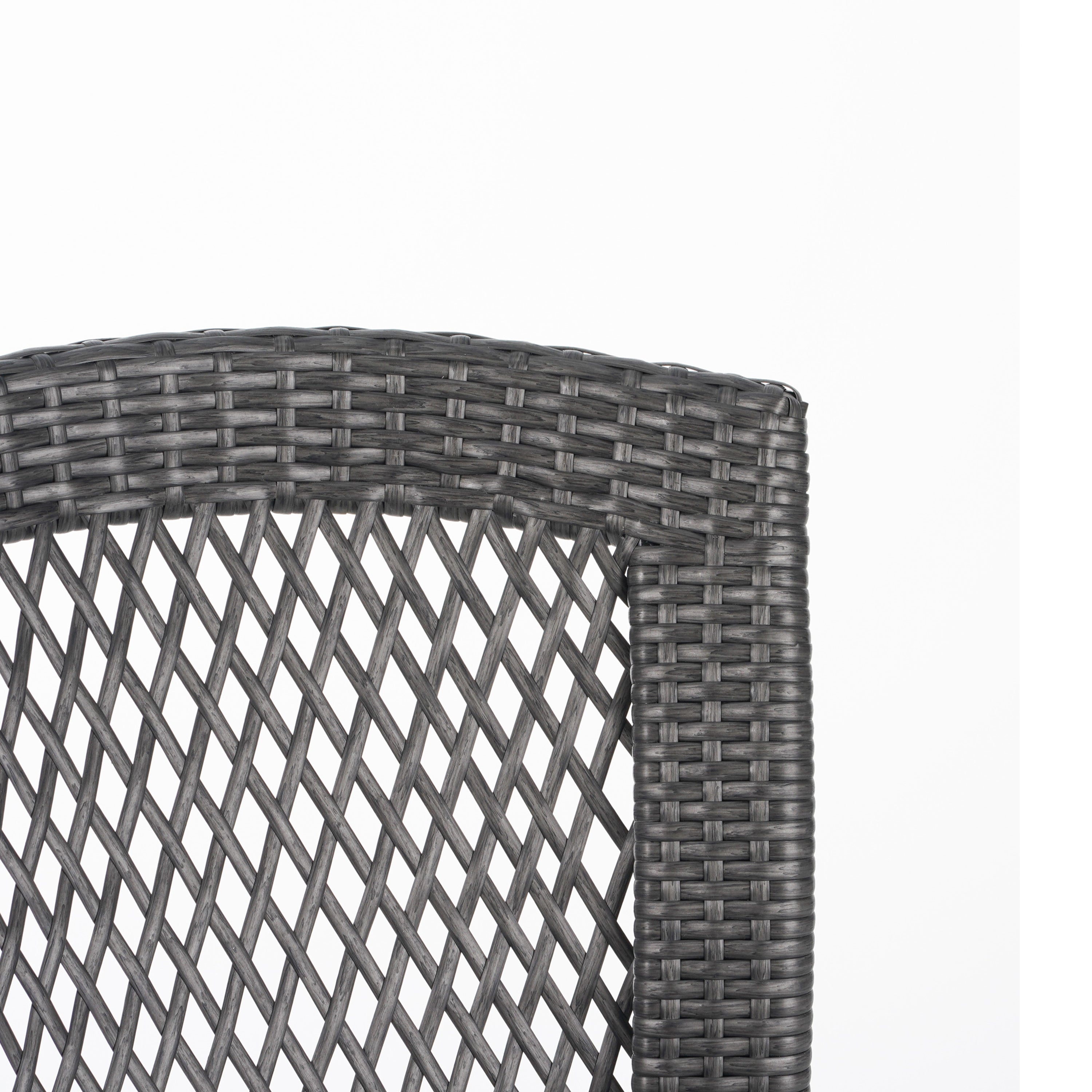 Farley Stacking Outdoor Dining Chairs, Set of 2