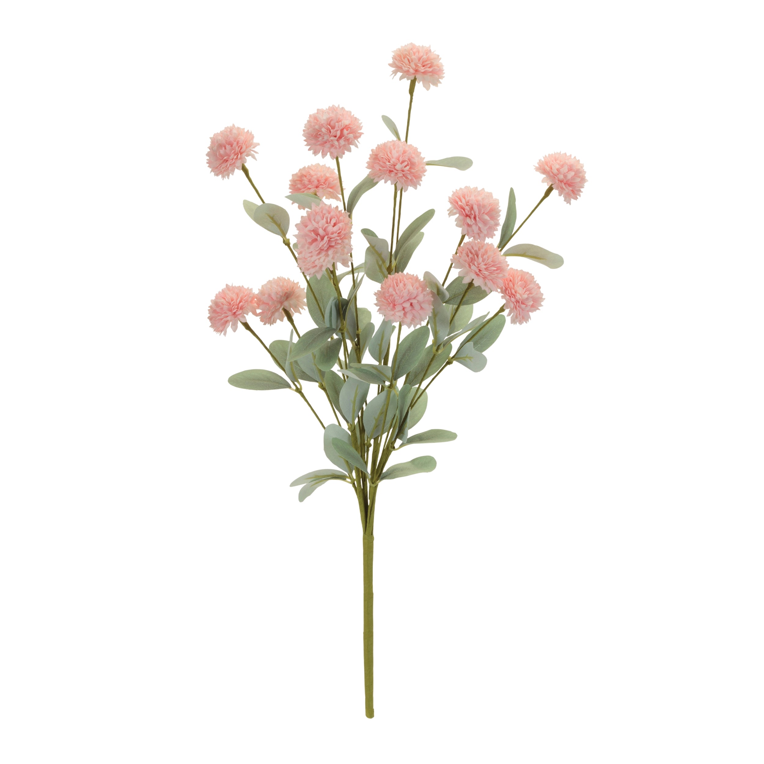 Pink Mini Mum Floral Bush, Set of 4