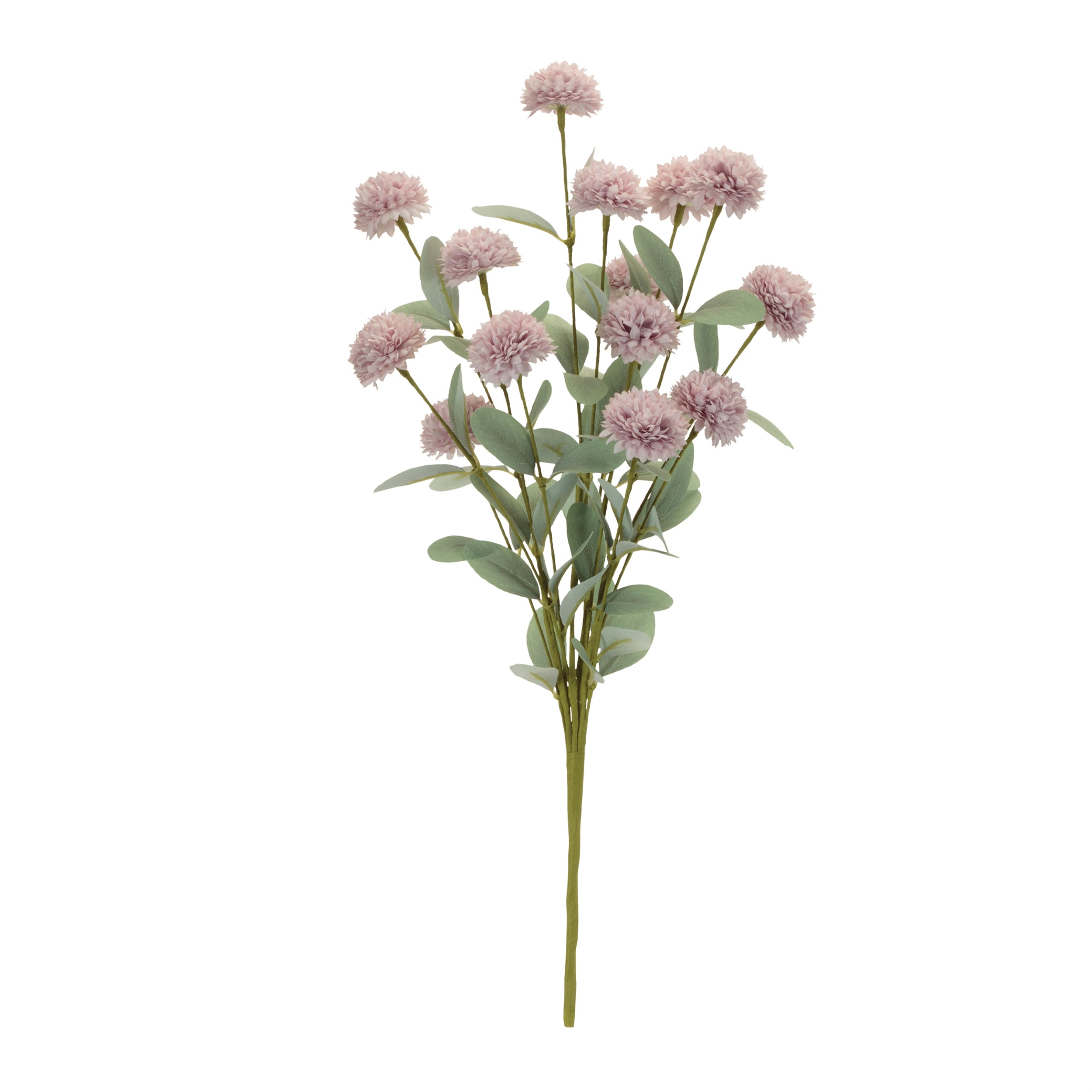 Purple Mini Mum Floral Bush, Set of 4