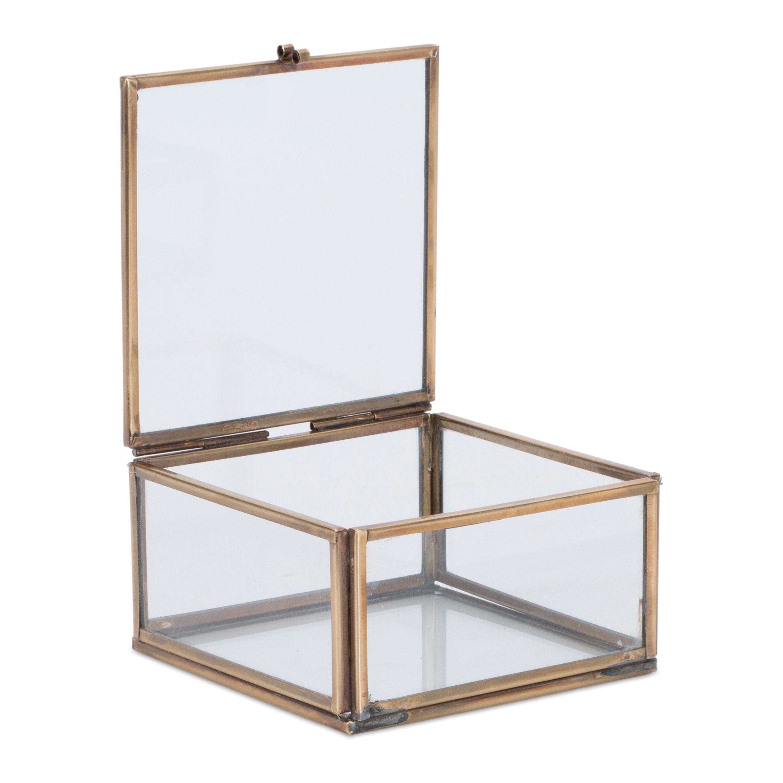 Decorative Glass Box, Set of 2