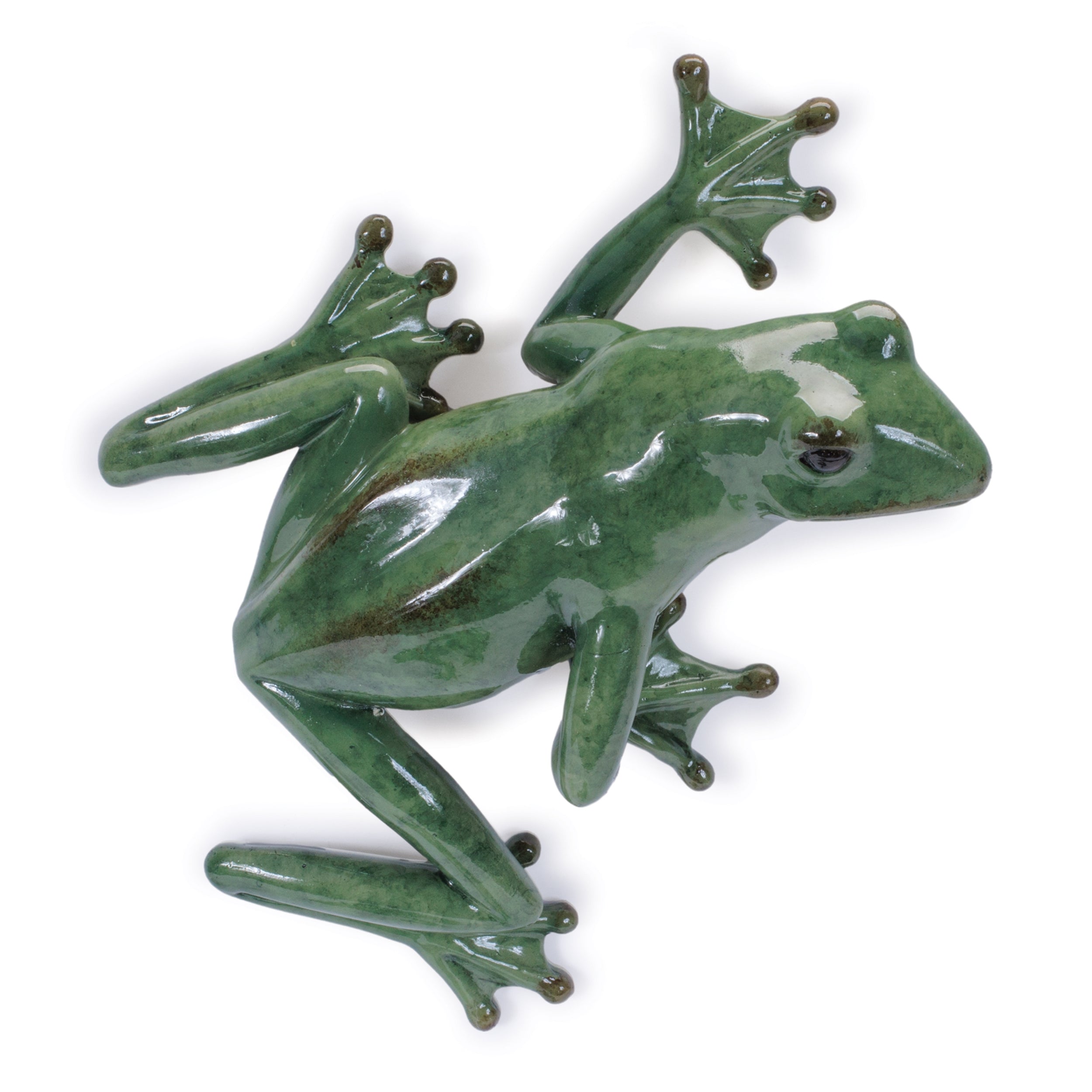 Stone Garden Frog Wall Accent, Set of 2