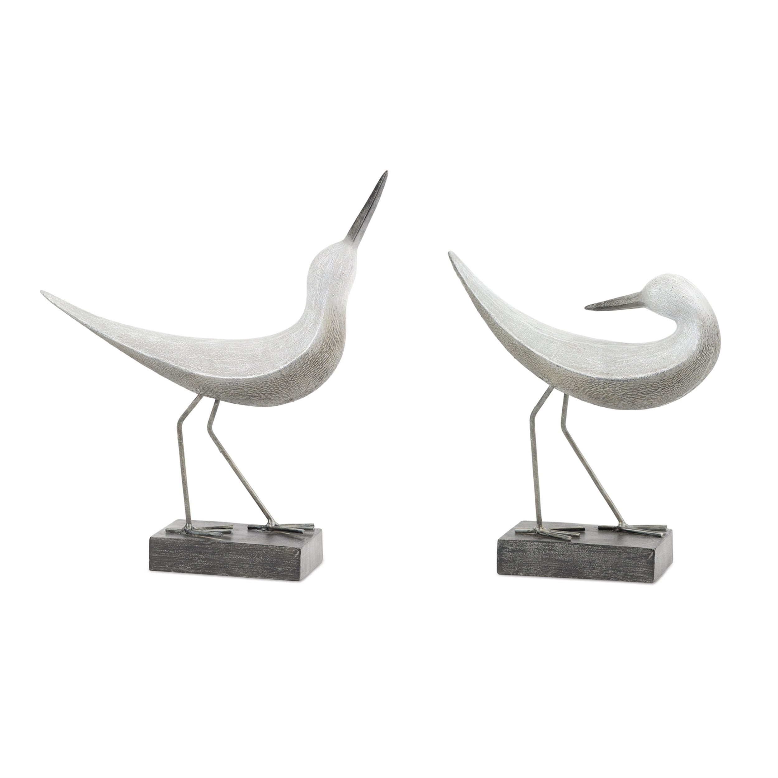 Modern Sea Bird Figurine, Set of 2