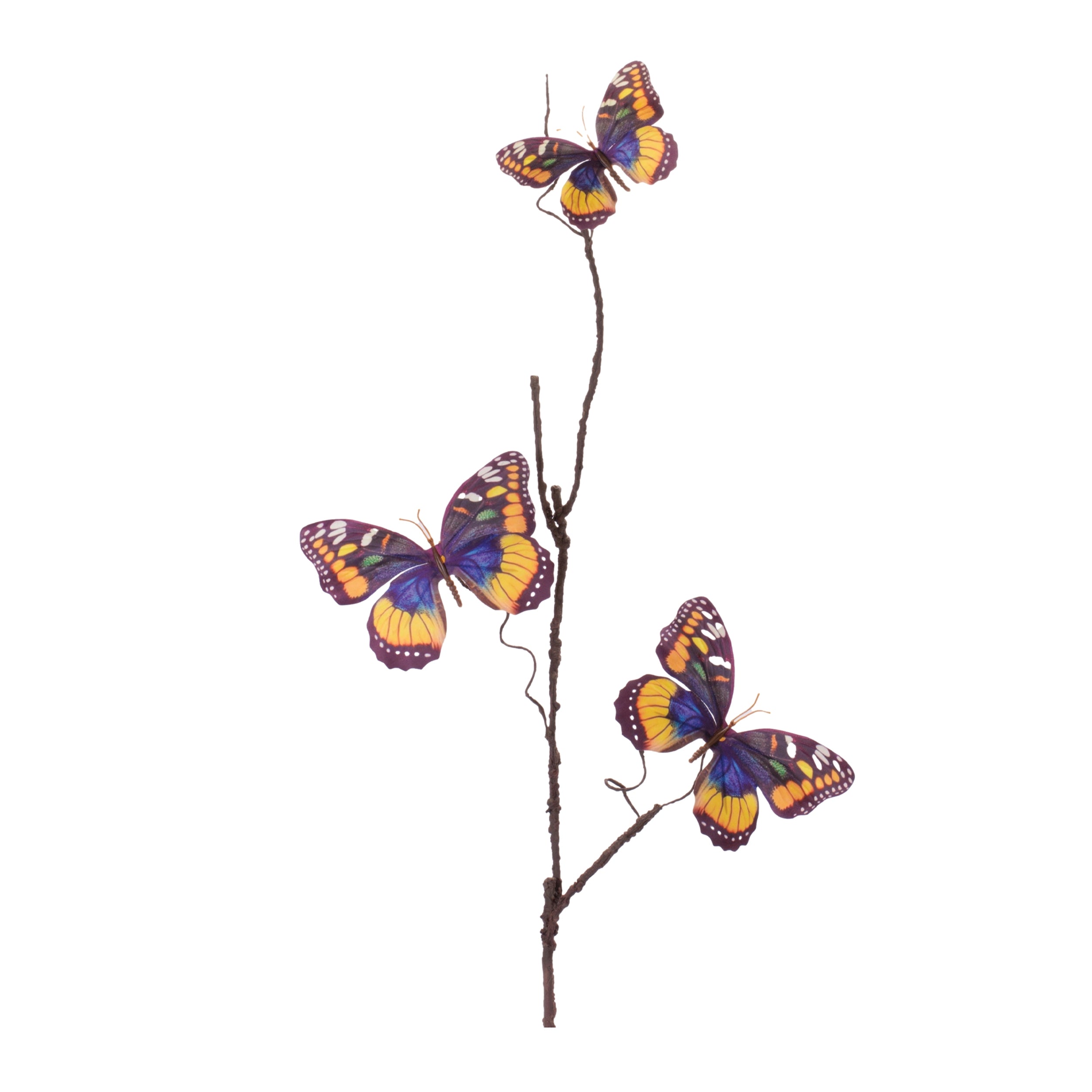 Butterfly Twig Spray, Set of 6