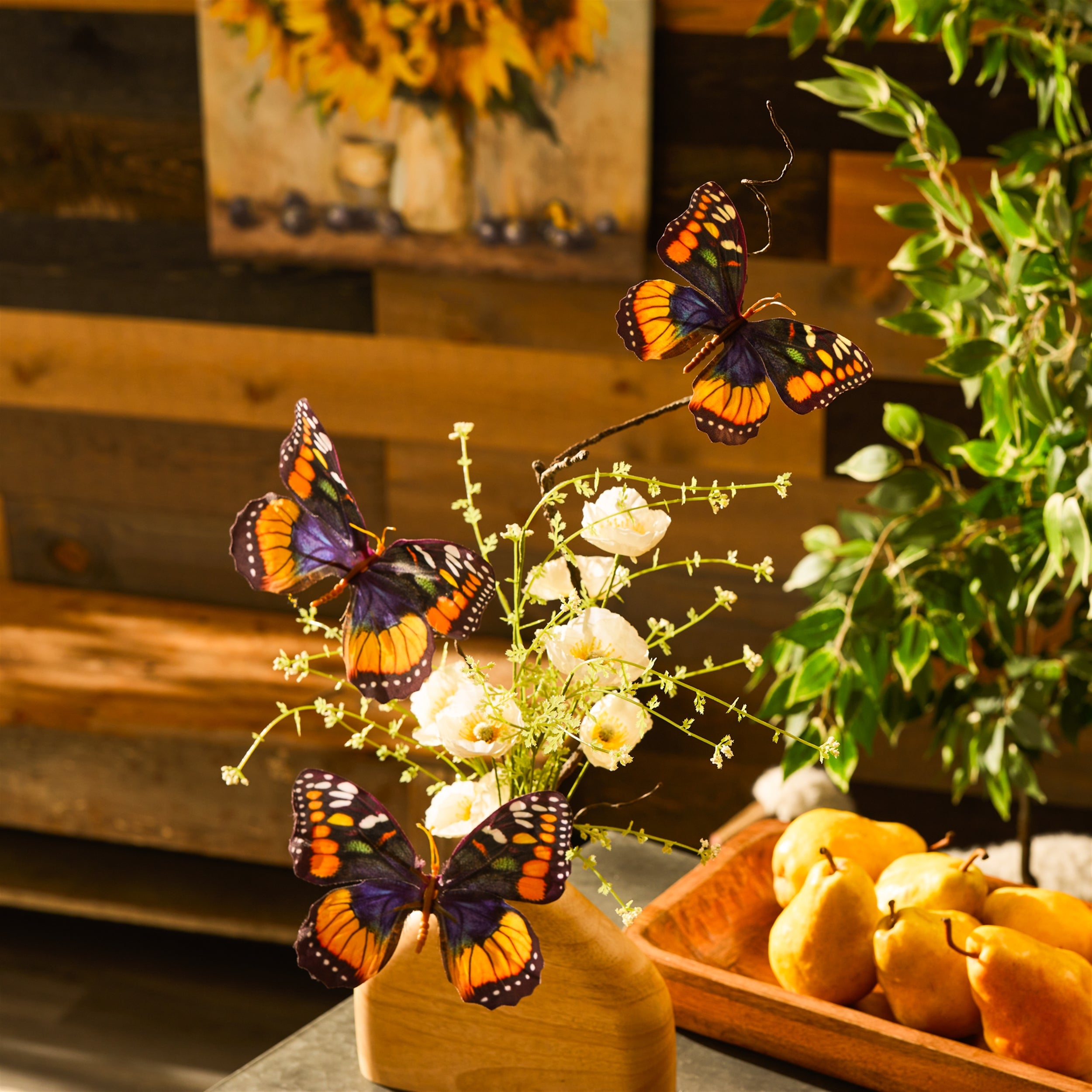 Butterfly Twig Spray, Set of 6
