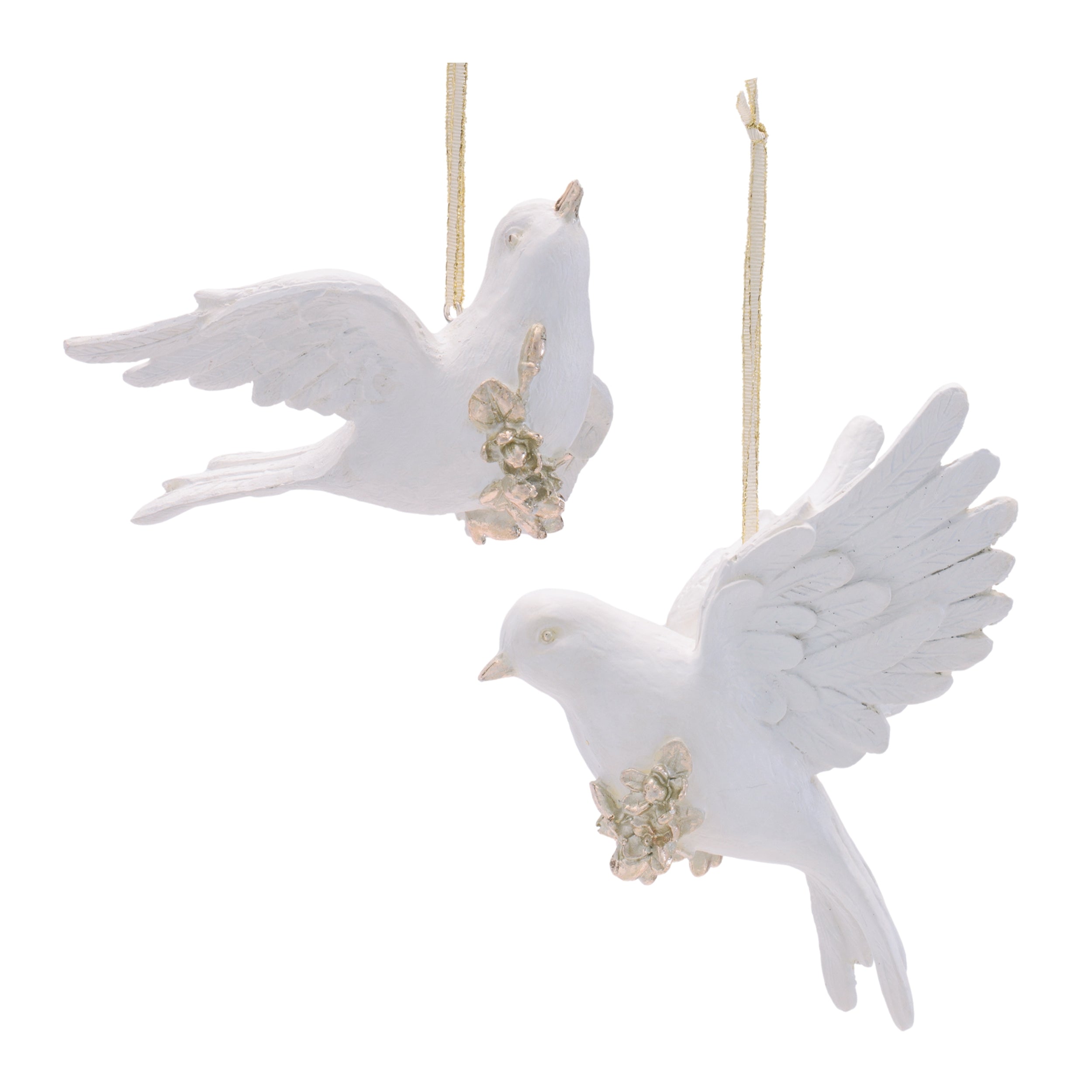 Dove Ornament , Set of 4