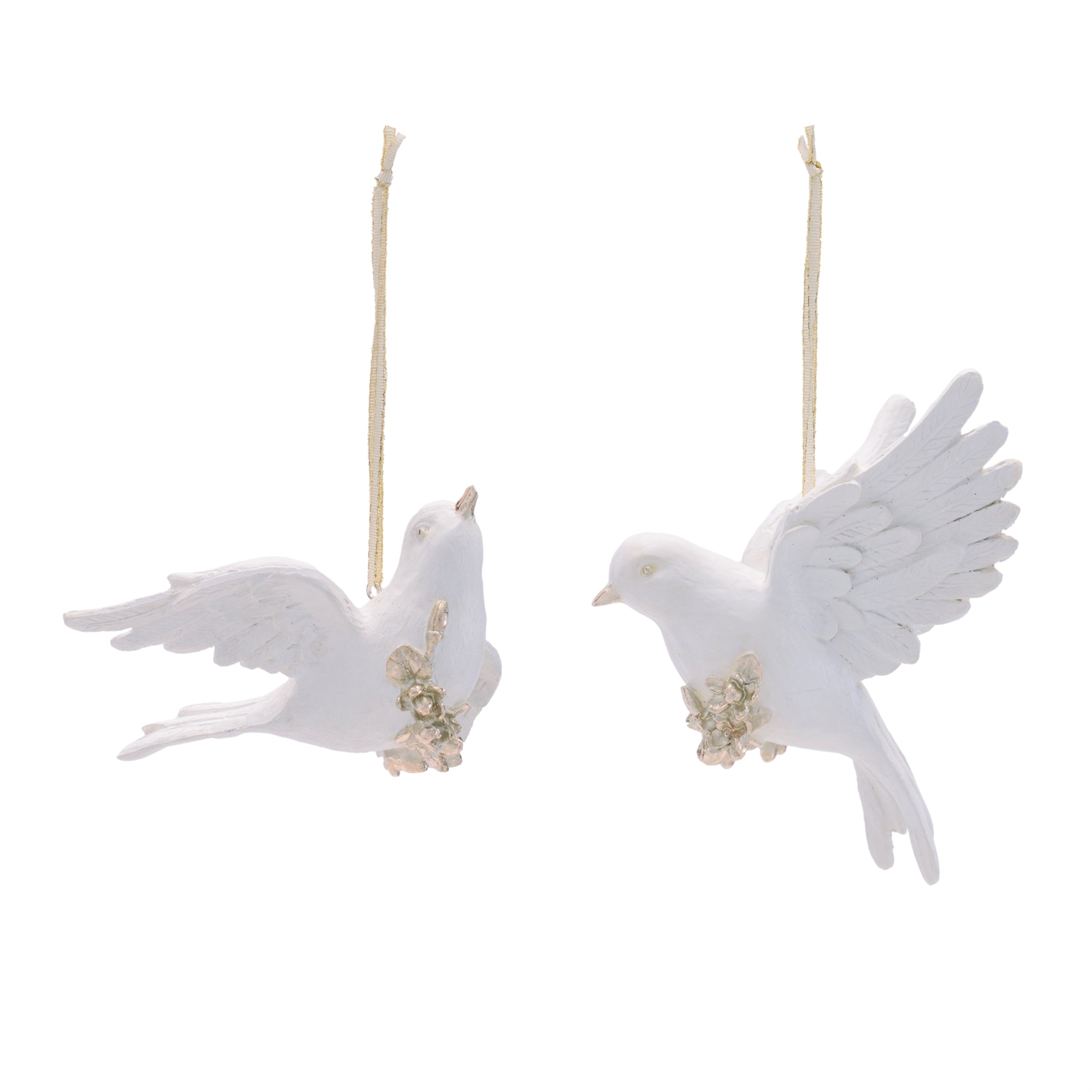 Dove Ornament , Set of 4