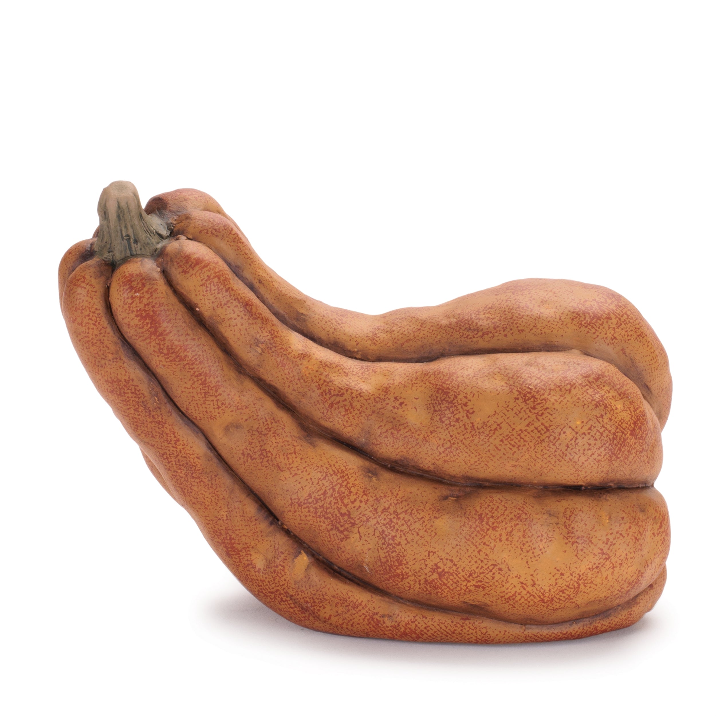Rustic Terra Cotta Pumpkin Decor, Set of 3