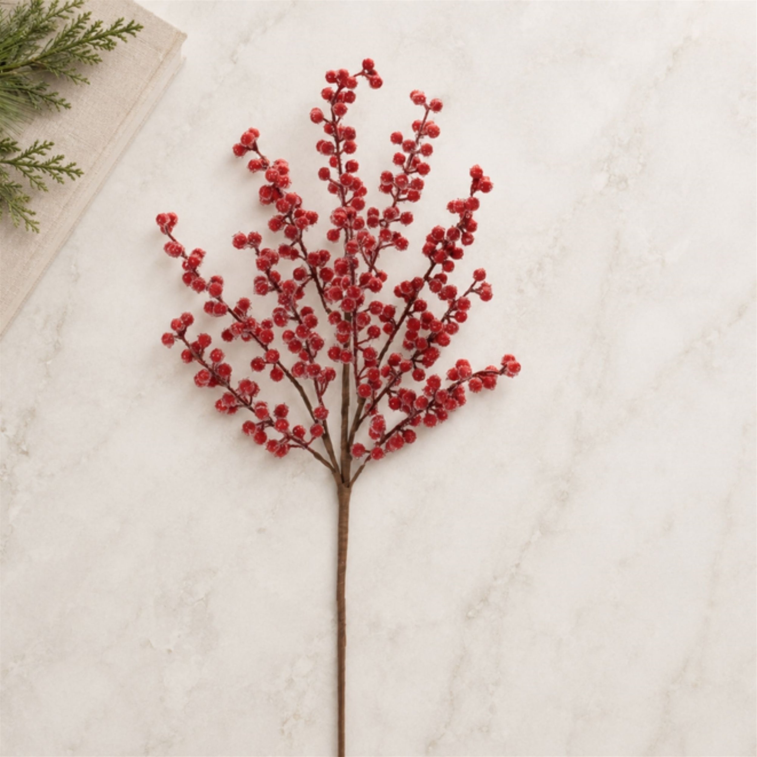 Iced Berry Twig Spray, Set of 2